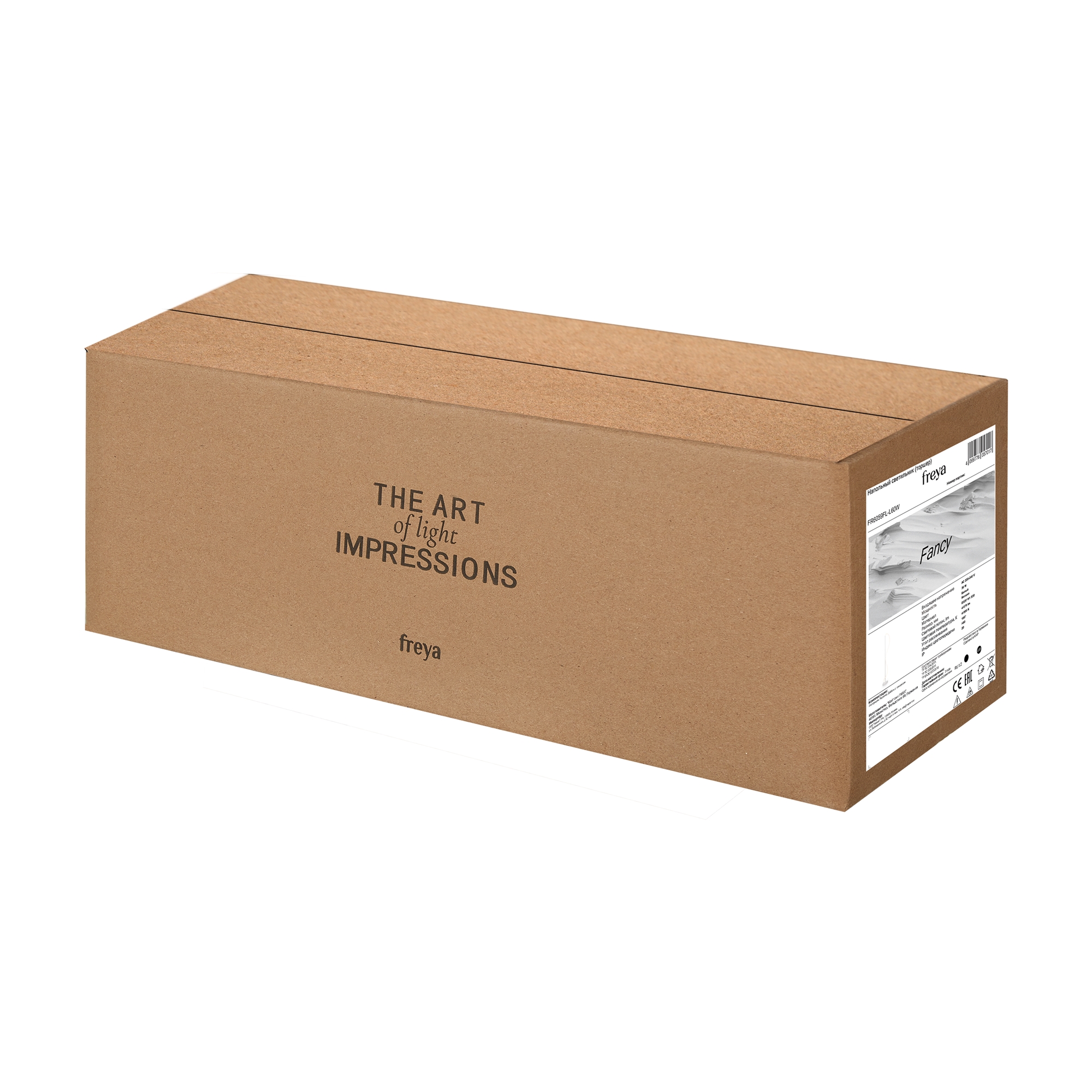 Торшер *32*-152 см, *LED*36W, 4000K, Freya Нарядный/Fancy FR6059FL-L60W, Белый