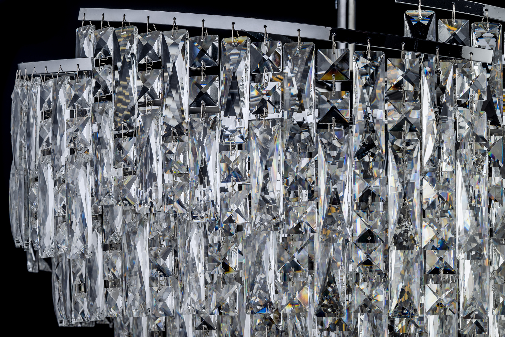 Люстра подвесная *60*53 см, 12*E14*40W, Arti Lampadari Gaiola Gaiola E 1.5.60.100 N, никель