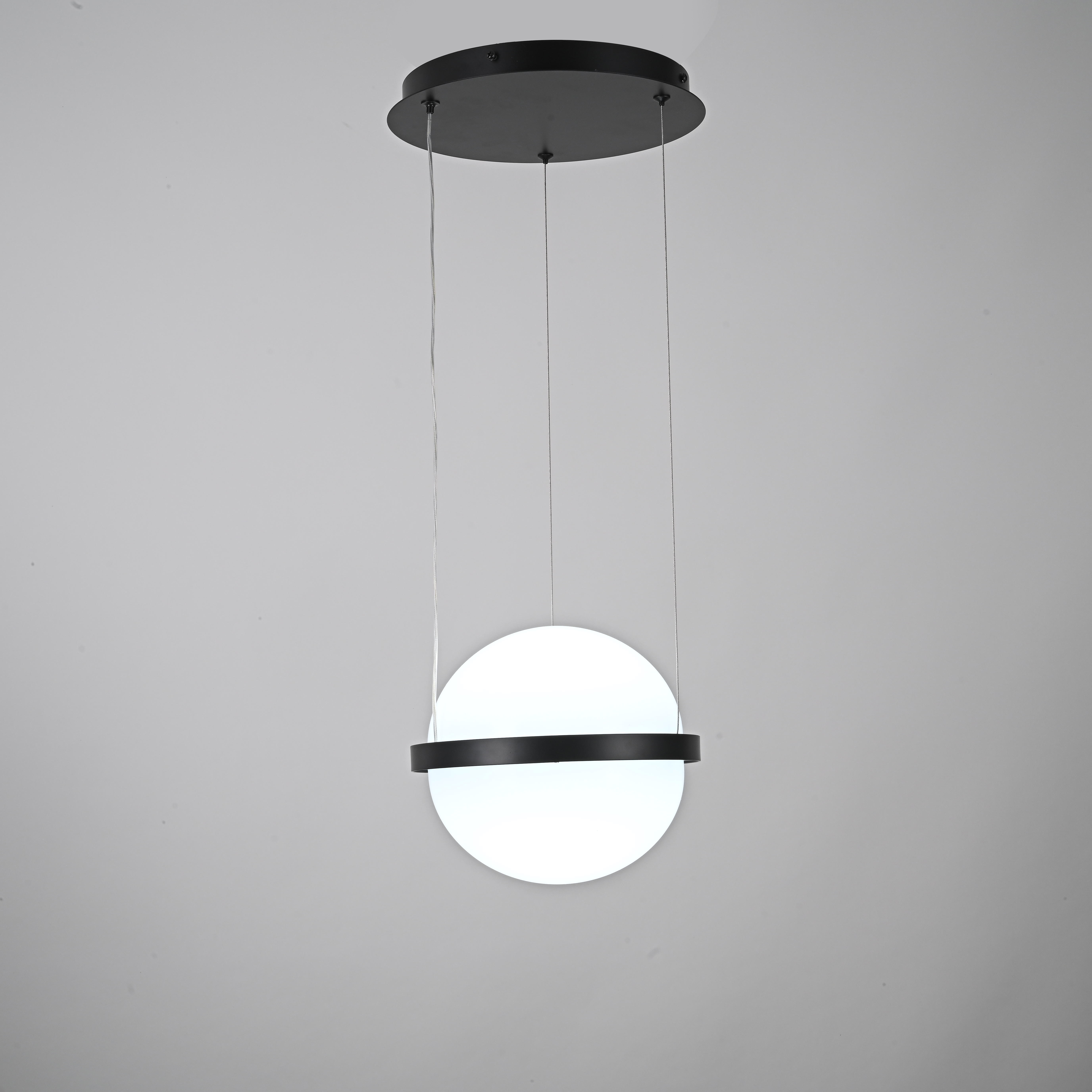 Подвесной светильник PALMA lamp Шар 22*22*250 см, 1*LED*9W, 3000, 4000, 6000K, ImperiumLoft 22.93727, Серый
