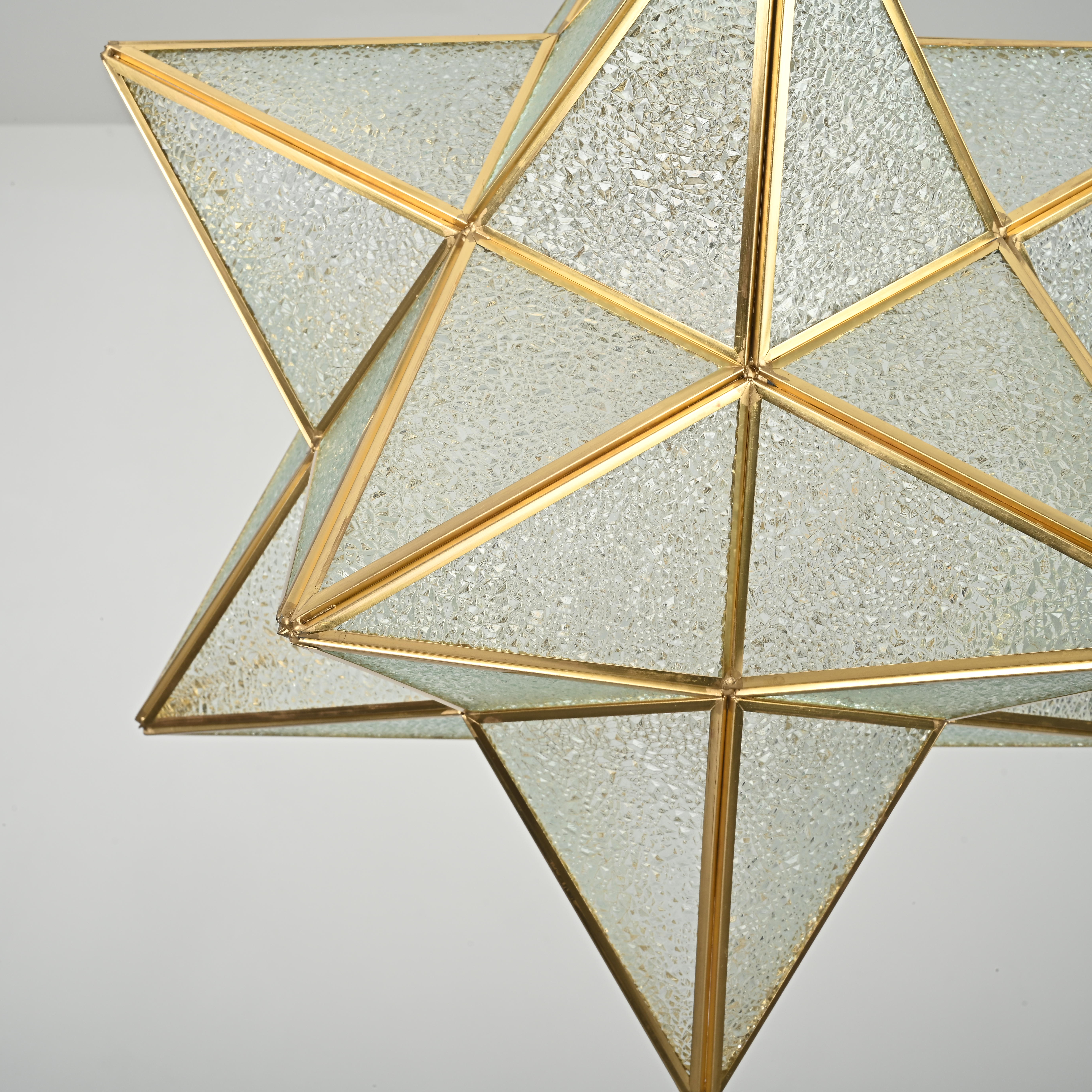 Подвесной светильник Star Effervescent D50 50*50*52 см, 1*E27*60W, ImperiumLoft 40.225, Золотистый