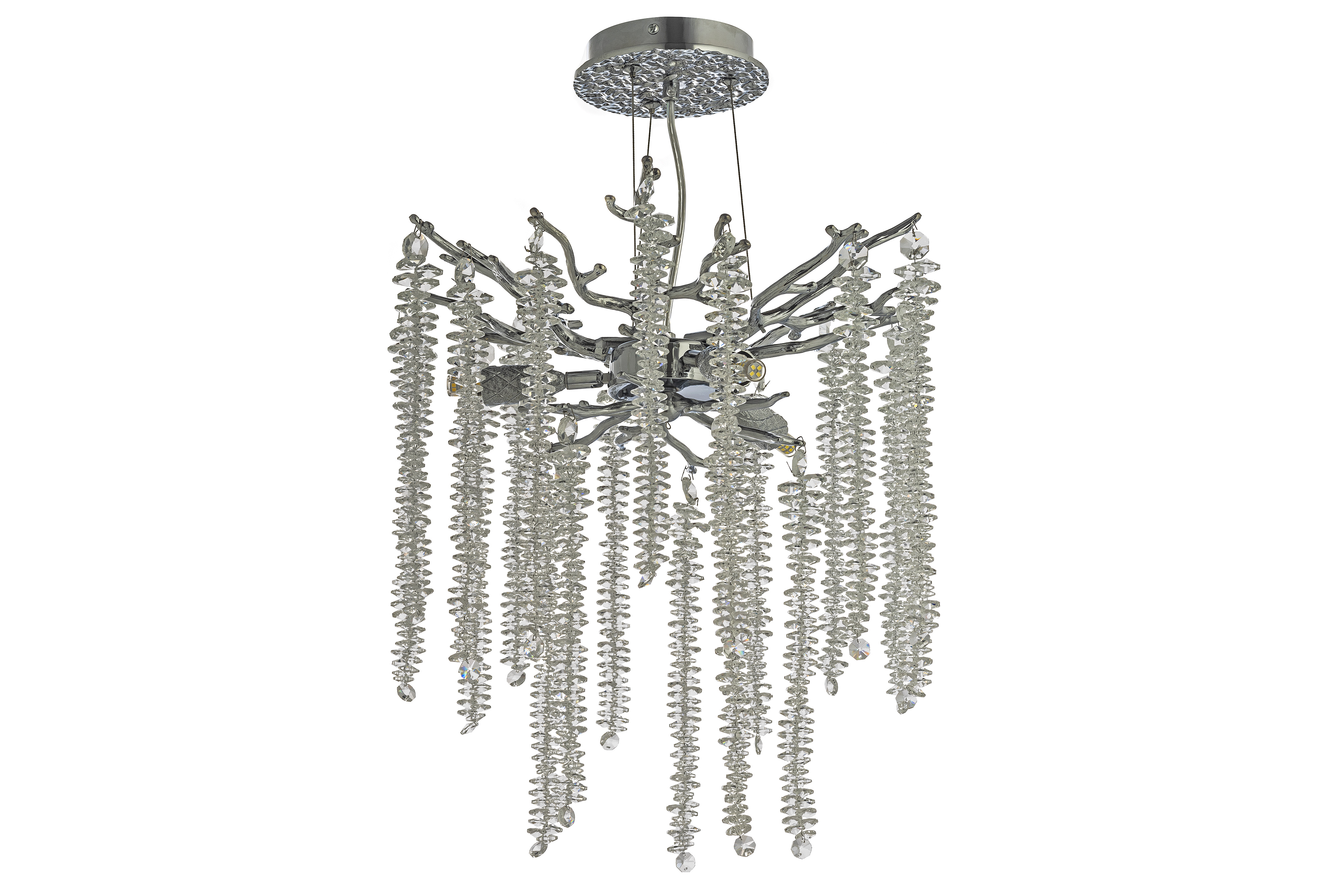 Люстра подвесная *37* см, 3*G9*40W, Dio D`arte Tavenna Nickel Tavenna H 1.5.32.100 N, никель