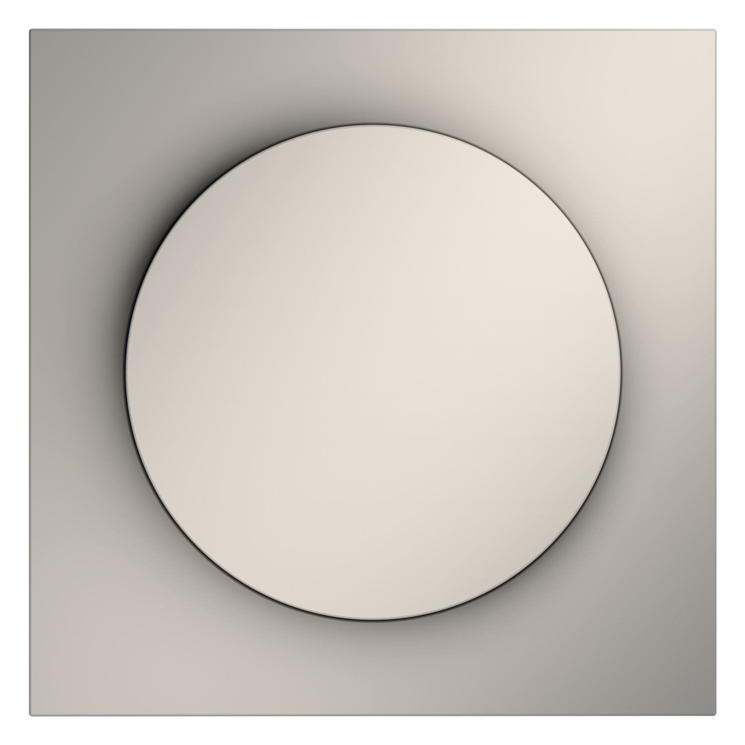 Накладка для светорегулятора поворотно-нажимного, кашемир Voltum S70 VLS002003, Пластик Soft touch