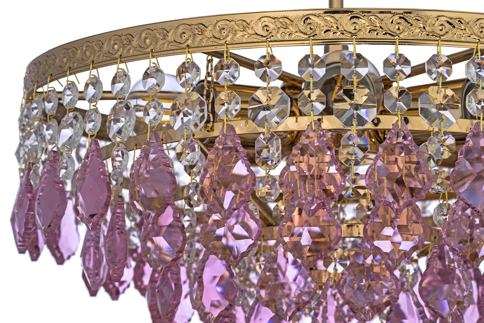 Люстра потолочная *38*32 см, 5*E27*60W, Arti Lampadari Castellana Gold Castellana E 1.3.38.603 G, золотой