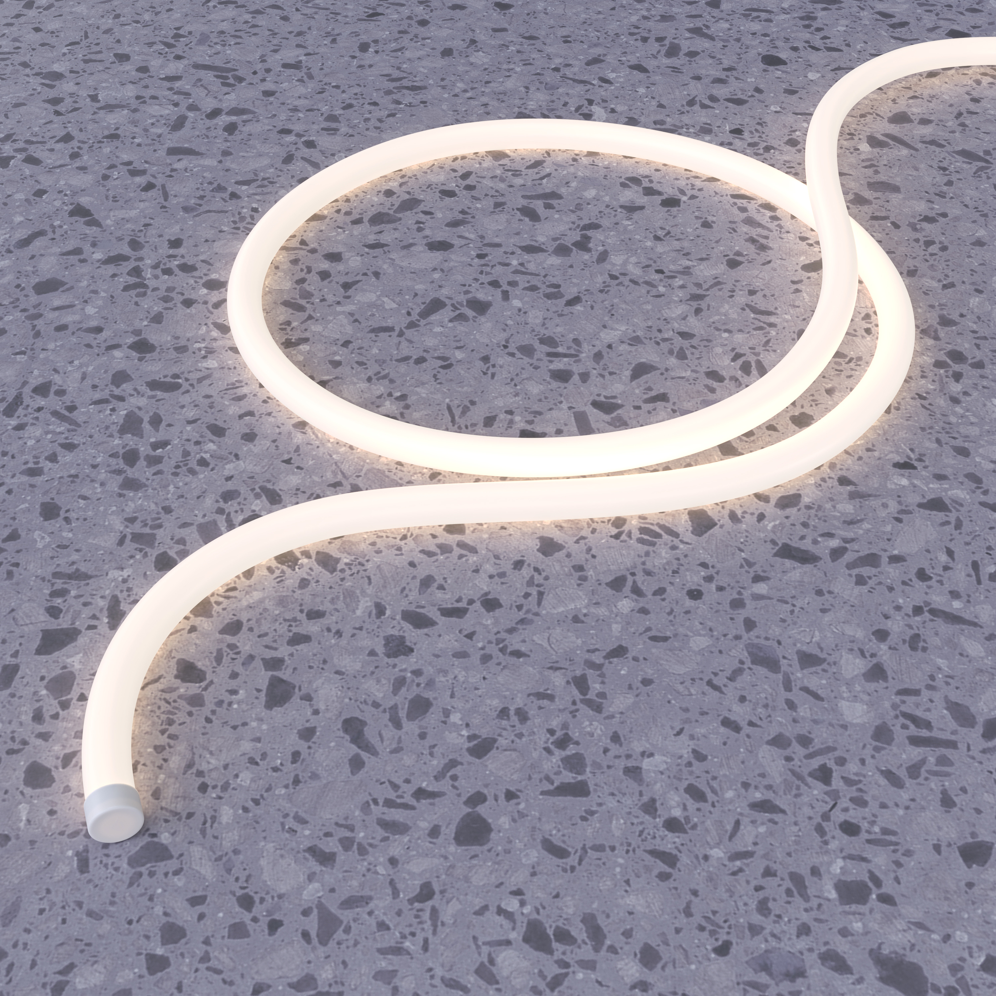 Гибкий неон D22 24В 16Вт/м 3000K IP67 5м Maytoni Led Strip 200881