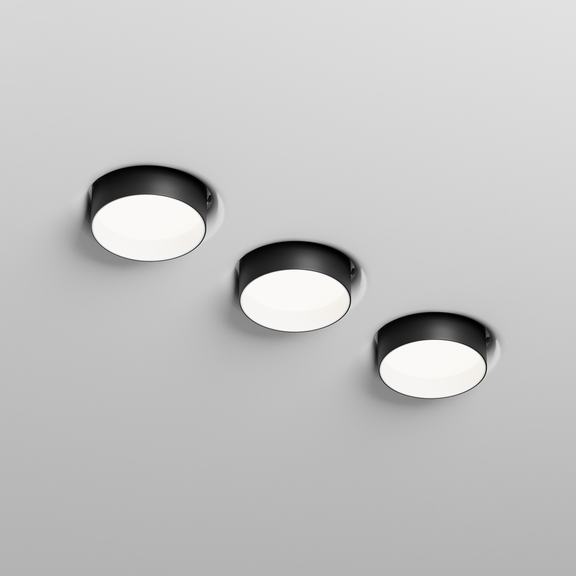 Встраиваемый светильник 12,8*11,2*-5,05 см, 1*GX53*12W, Maytoni Technical Intro DL144-GX53-B, Черный
