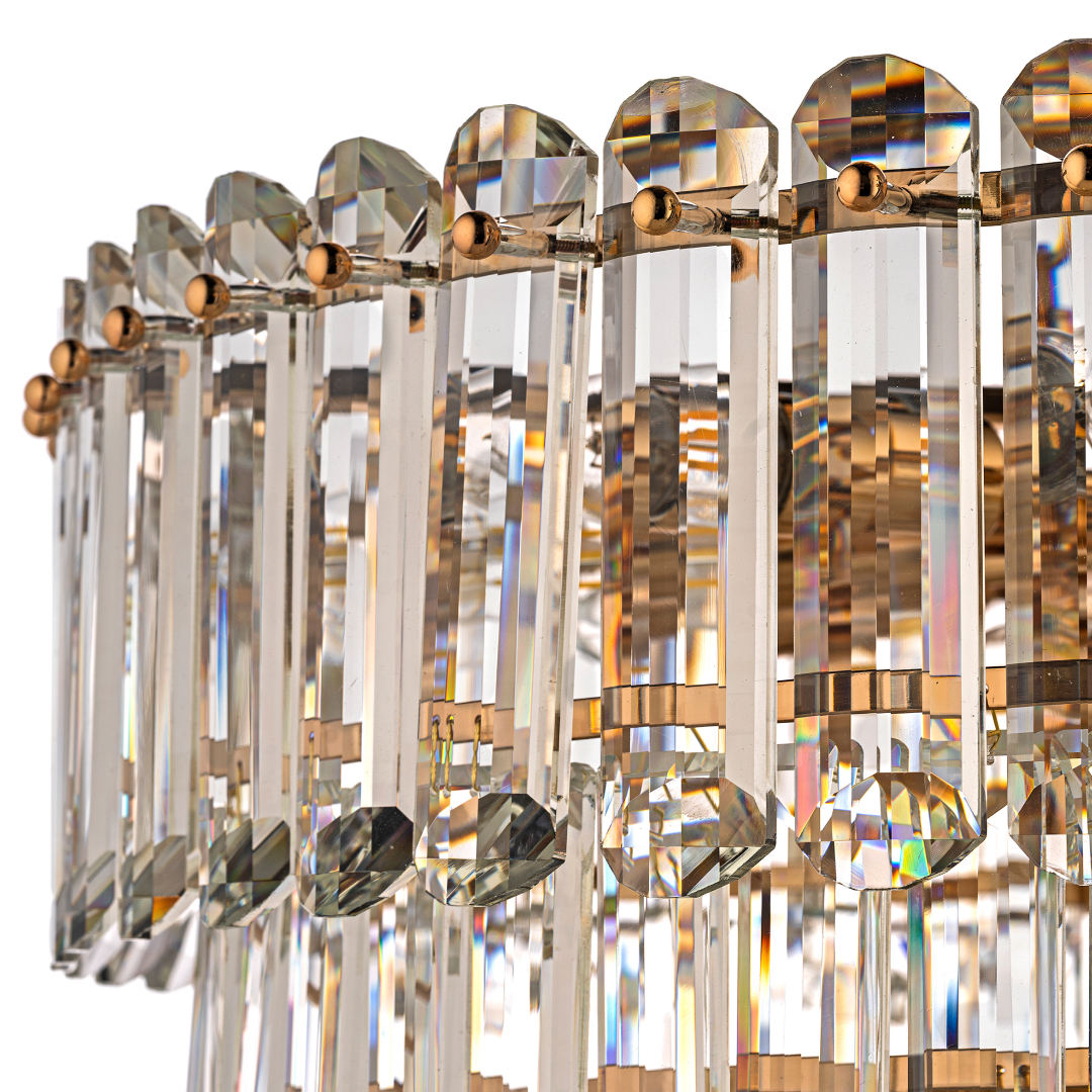 Люстра подвесная *60* см, 14*E14*40W, Dio D`arte Olivetta Olivetta E 1.5.60.100 G, золотой