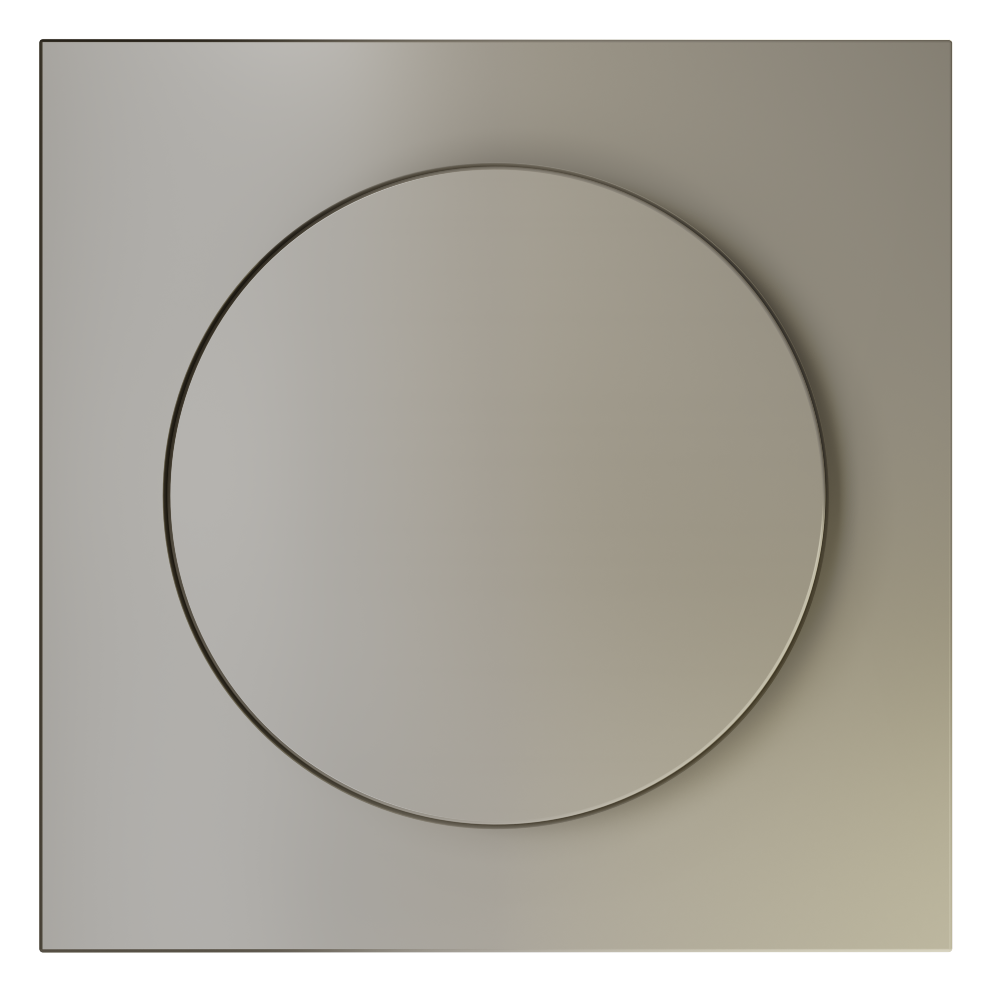 Накладка для светорегулятора поворотно-нажимного, шелк Voltum S70 VLS002004, Пластик Soft touch