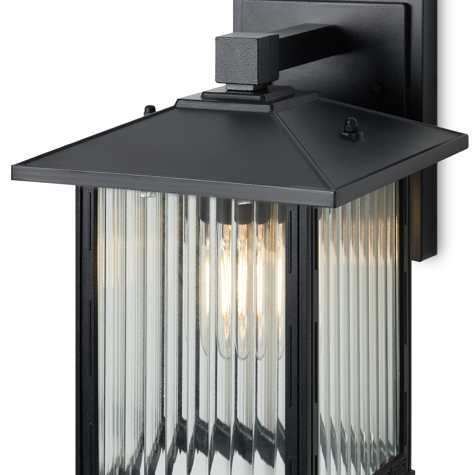 Уличное бра 23*18*-27,5 см, 1*E27*40W Voltega  VGL7220WL-01B, Черный
