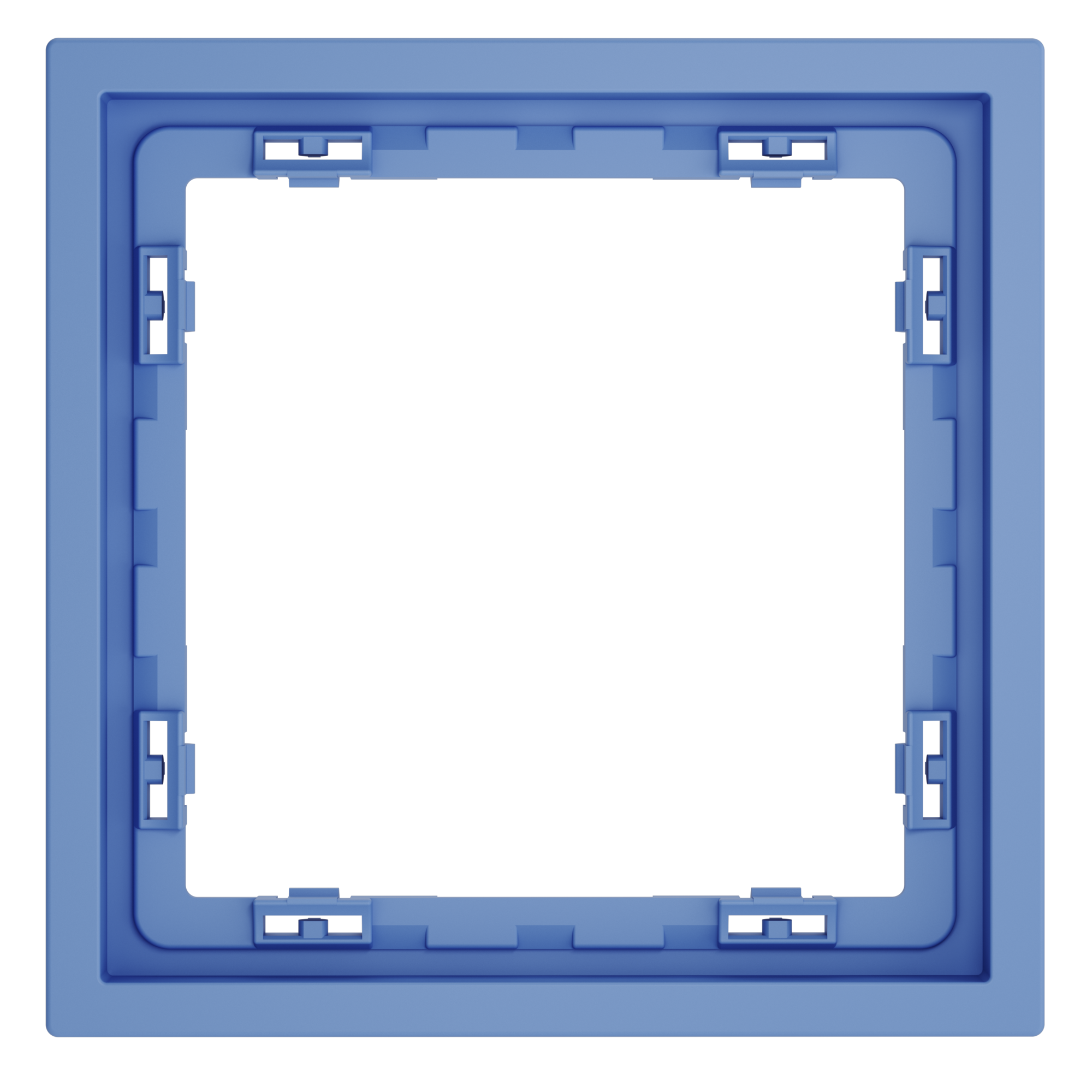 Рамка пластиковая S70 на 1 пост, деним Voltum VLS100115