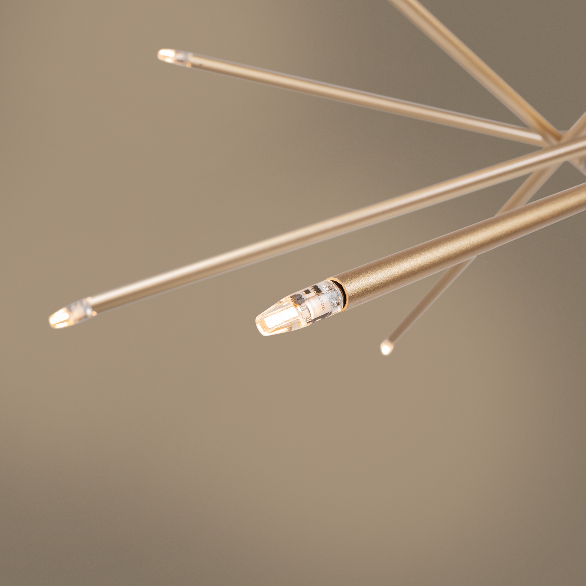 Подвесной светильник *75,3*-114 см, 12*G4*10W, Freya Сane FR5337PL-12G, Золото