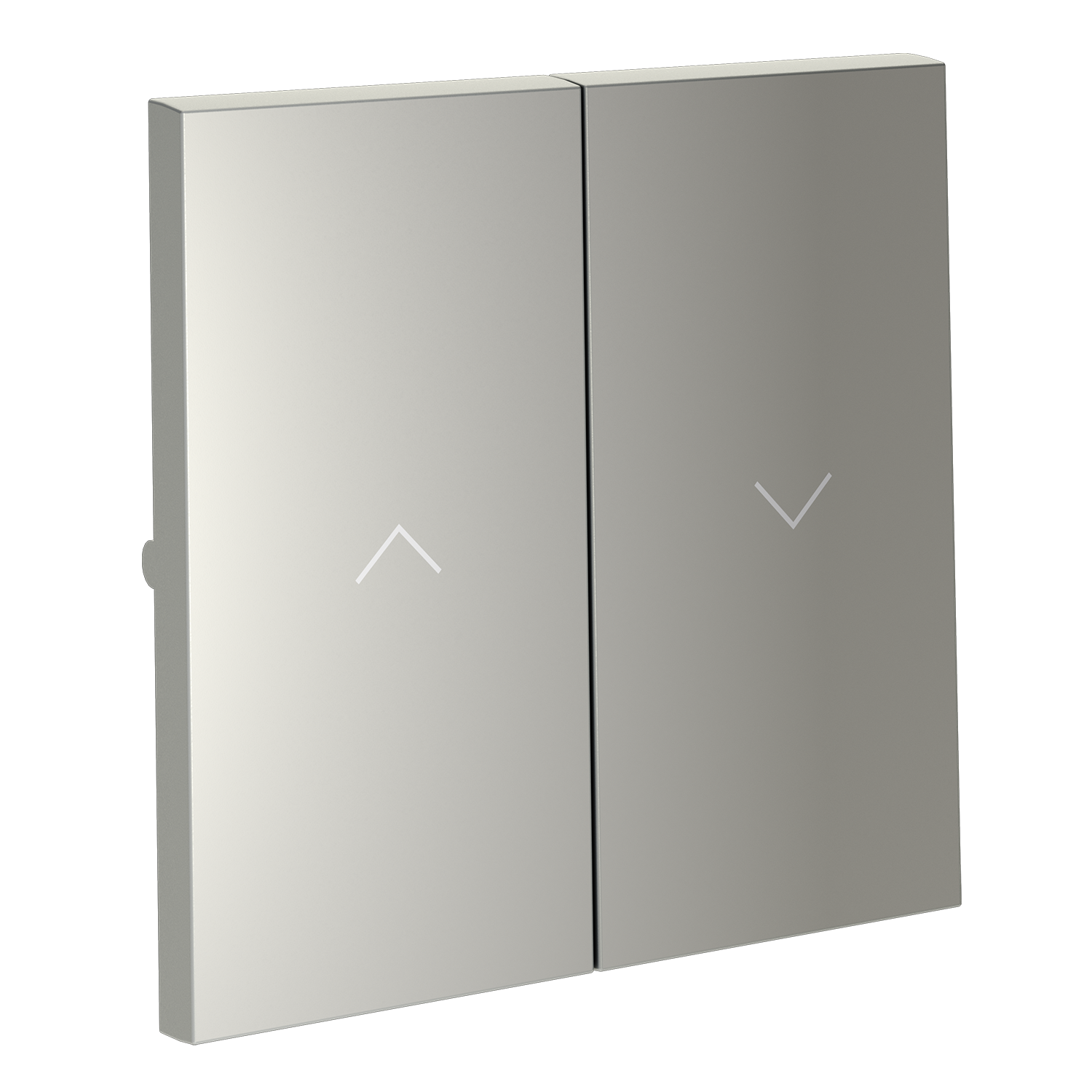 Клавиши для выключателя жалюзи, сталь Voltum S70 VLS002505, Пластик Soft touch