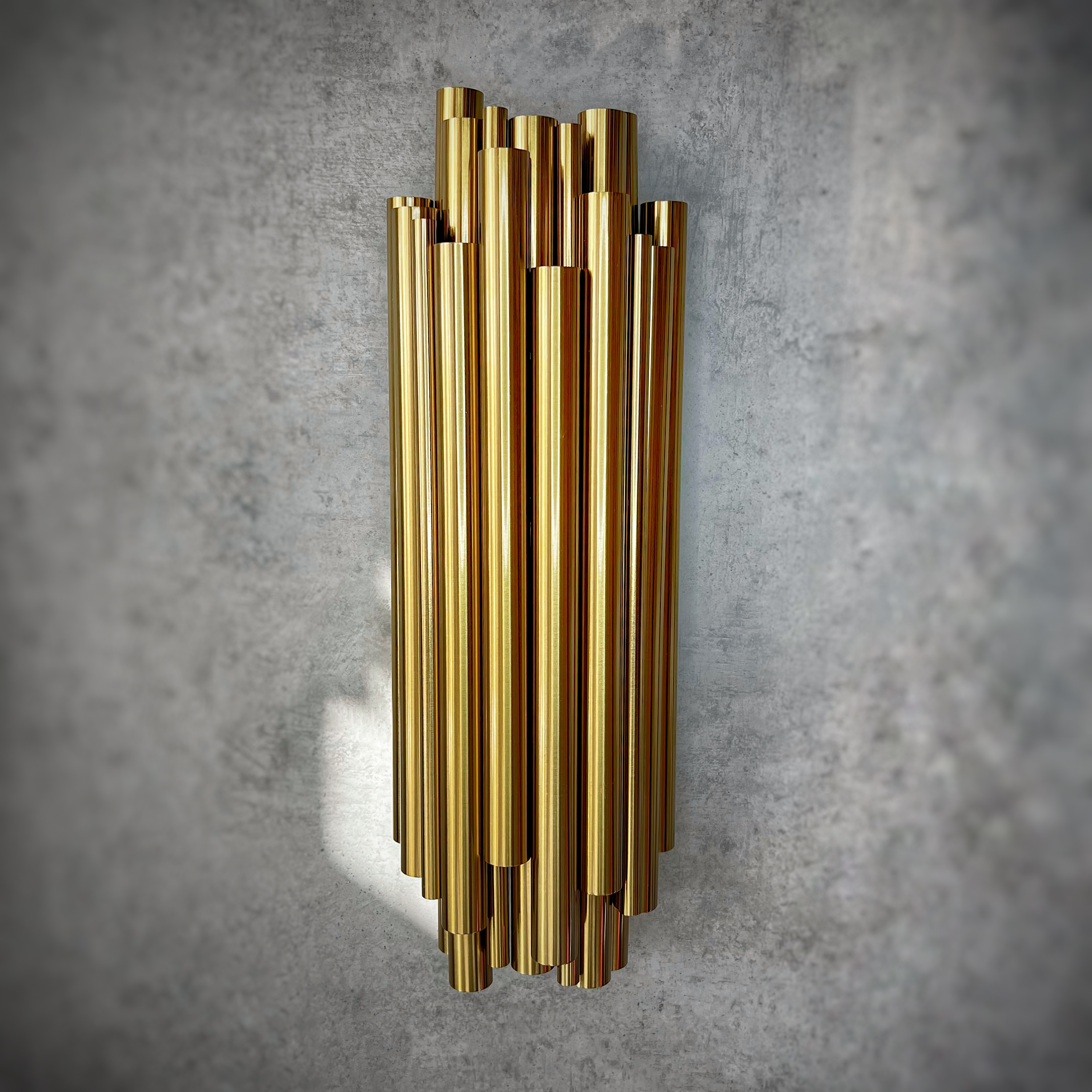 Бра Brubeck Delightfull 18*18*55 см, 2*E14*40W, ImperiumLoft 44.117, Золотистый