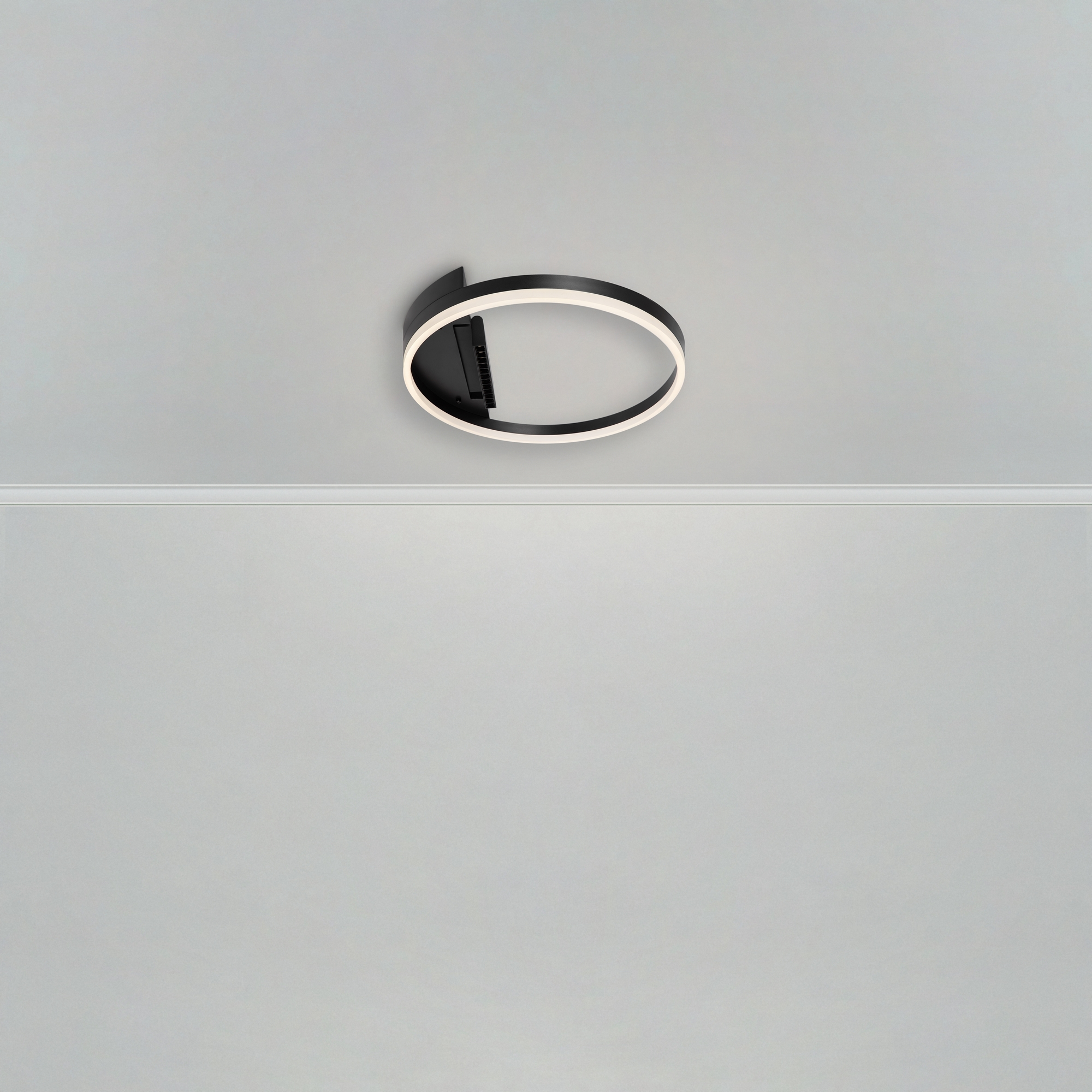 Светильник *50*-7,5 см, *LED*63W, 3000-6000K, Freya Рамка/Frame FR6084CL-L68B, Черный
