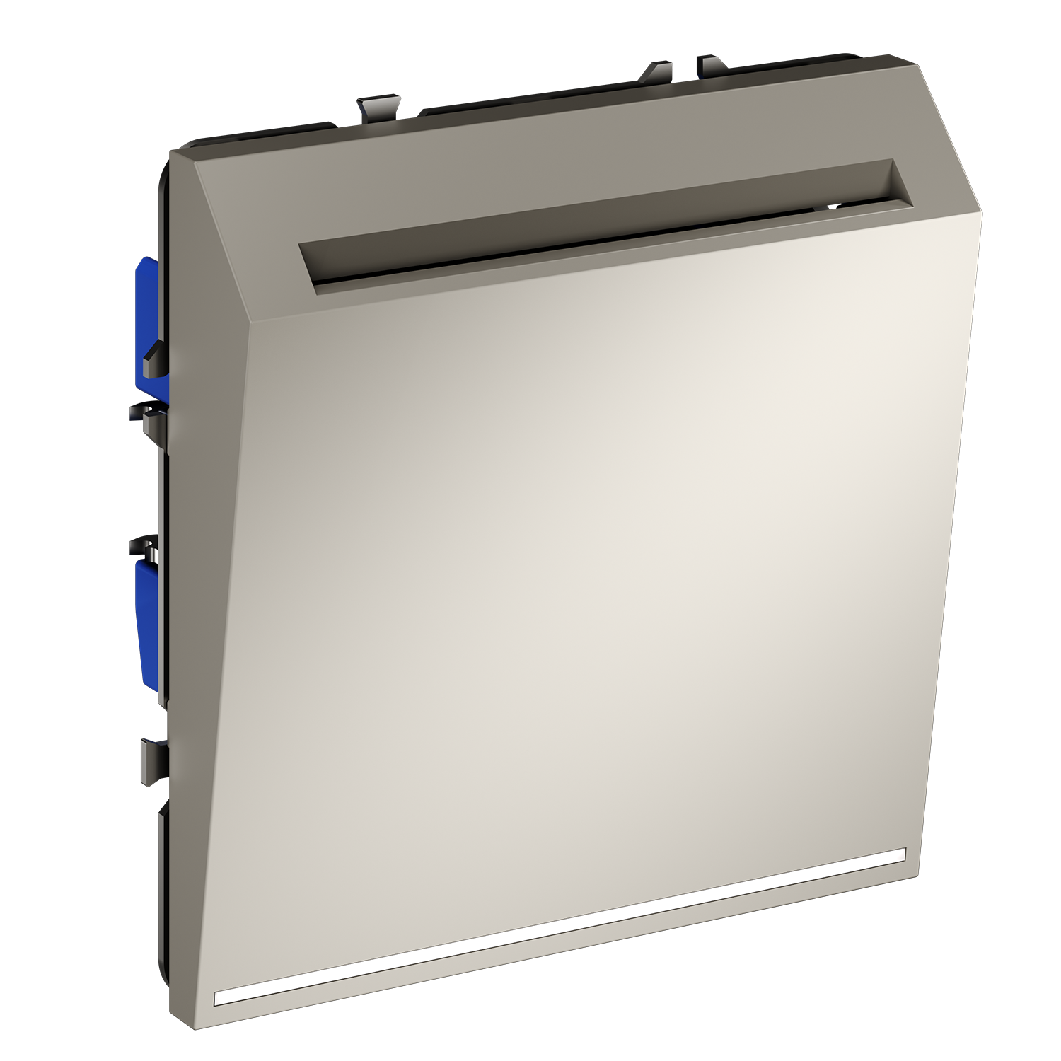 Выключатель встраиваемый S70 карточный 16А, кашемир Voltum VLS010703