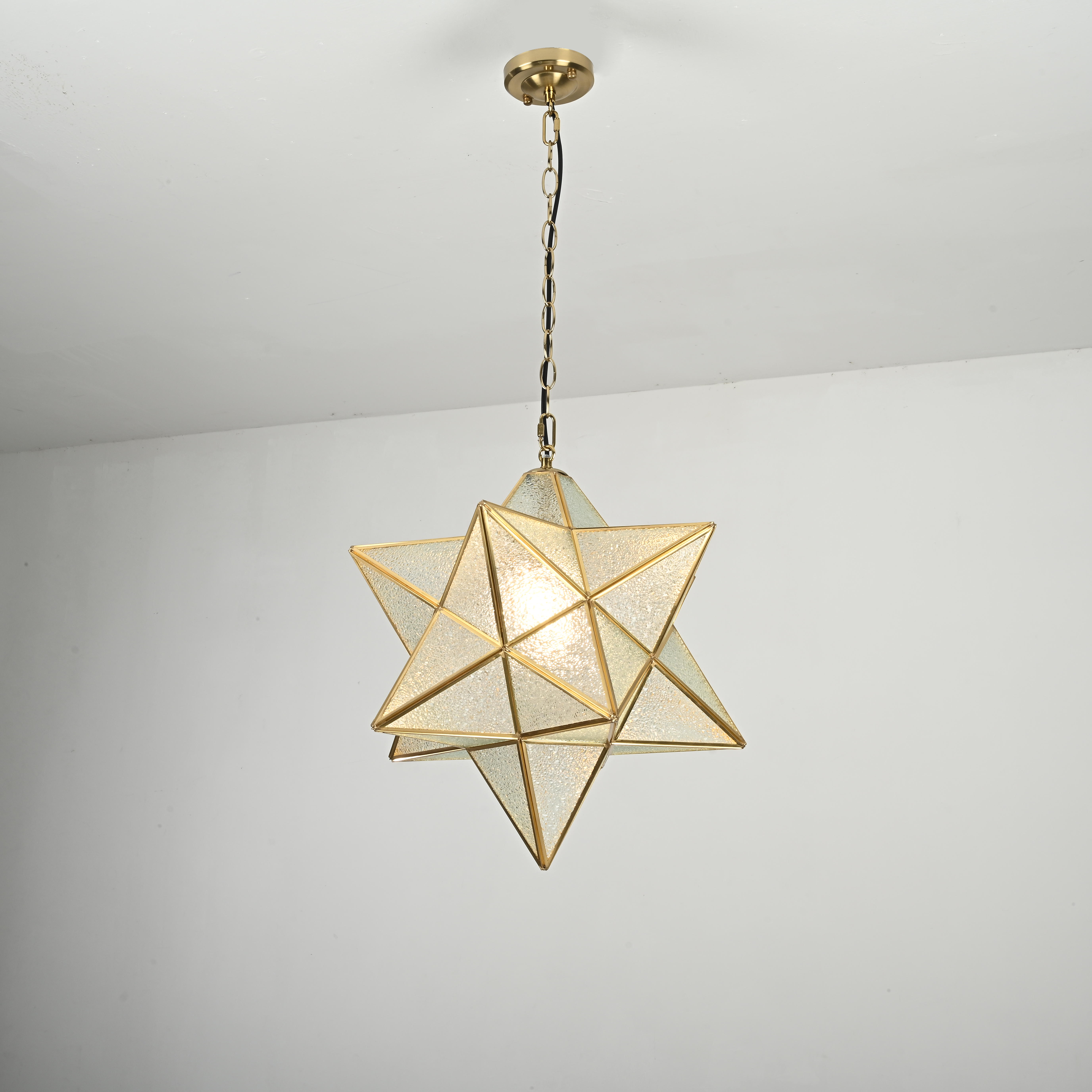 Подвесной светильник Star Effervescent D50 50*50*52 см, 1*E27*60W, ImperiumLoft 40.225, Золотистый