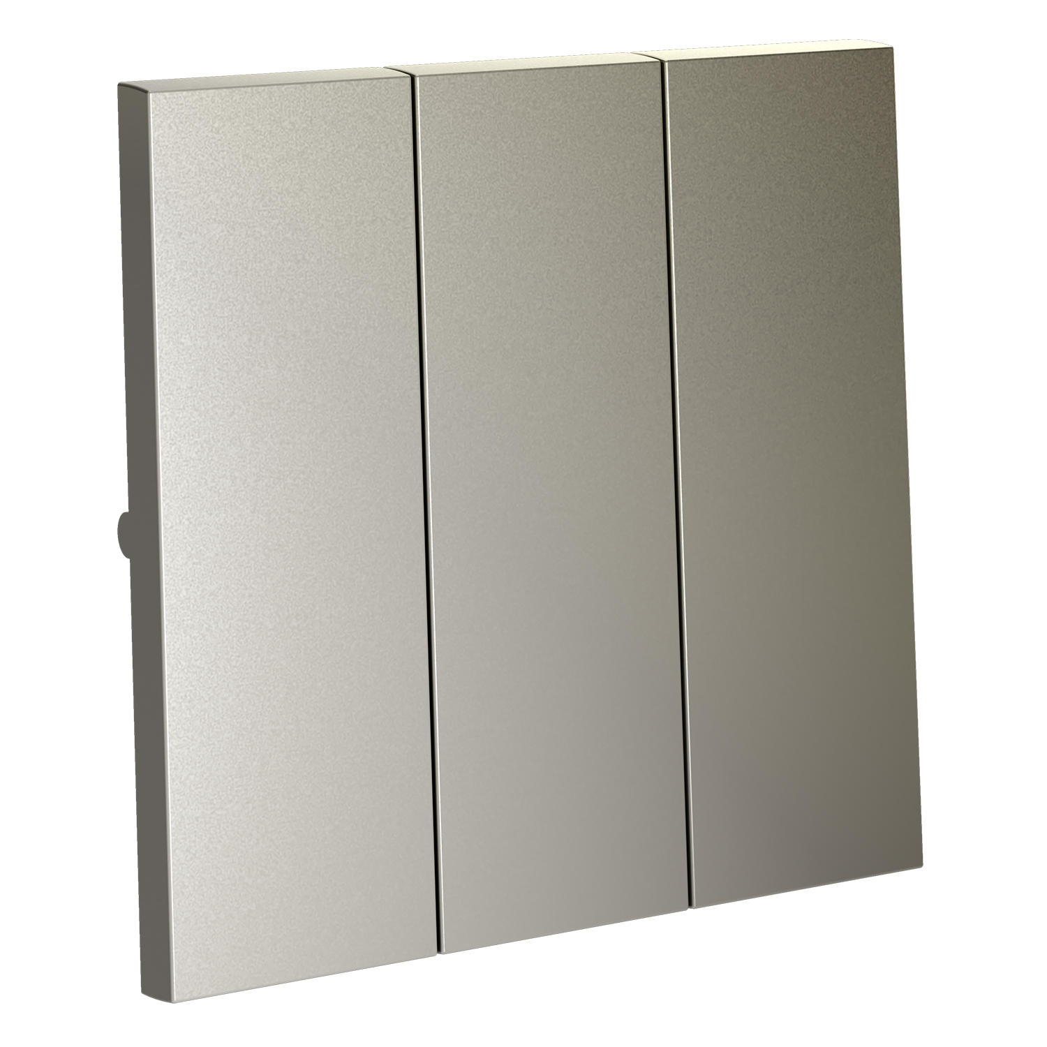 Клавиши для выключателя/переключателя трехклавишного, шелк Voltum S70 VLS000504, Пластик Soft touch