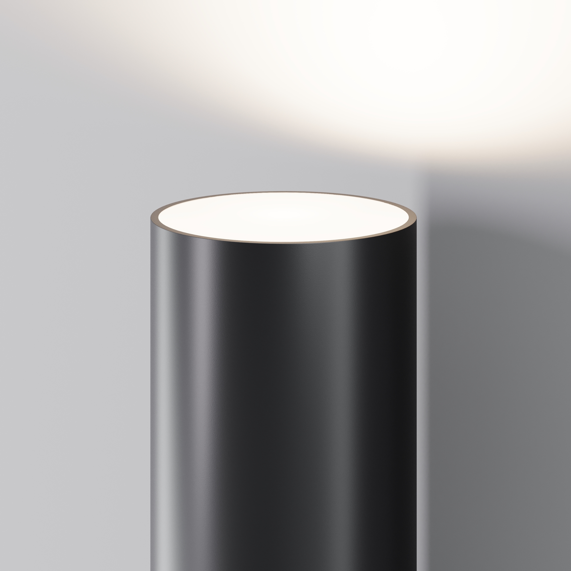 Уличный настенный светильник 5*7*-20 см, *LED*5W, 3000K, Maytoni Outdoor Tube O508WL-L5B3K, Черный