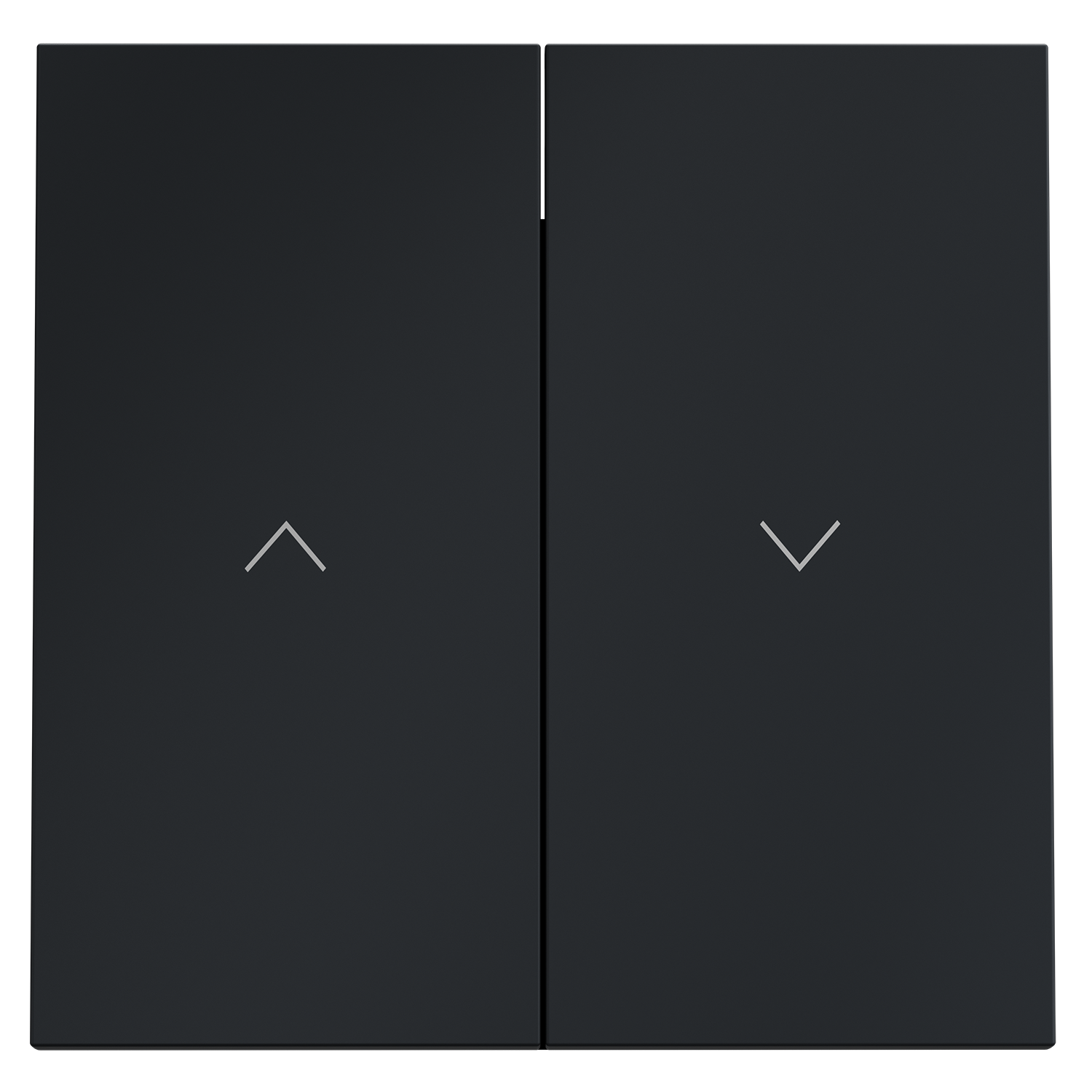 Клавиши для выключателя жалюзи, графит Voltum S70 VLS002507, Пластик Soft touch