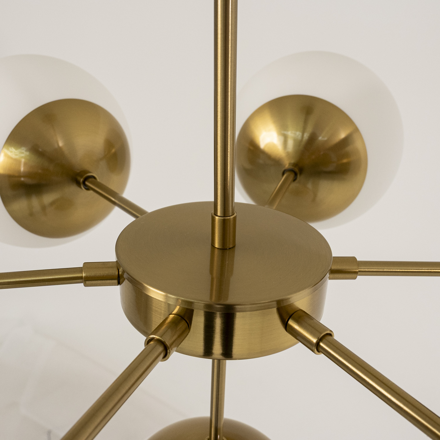 Подвесной светильник Copper Light Chandelier 7 80*80*48 см, 7*E14*40W, ImperiumLoft 40.1492, Золотистый