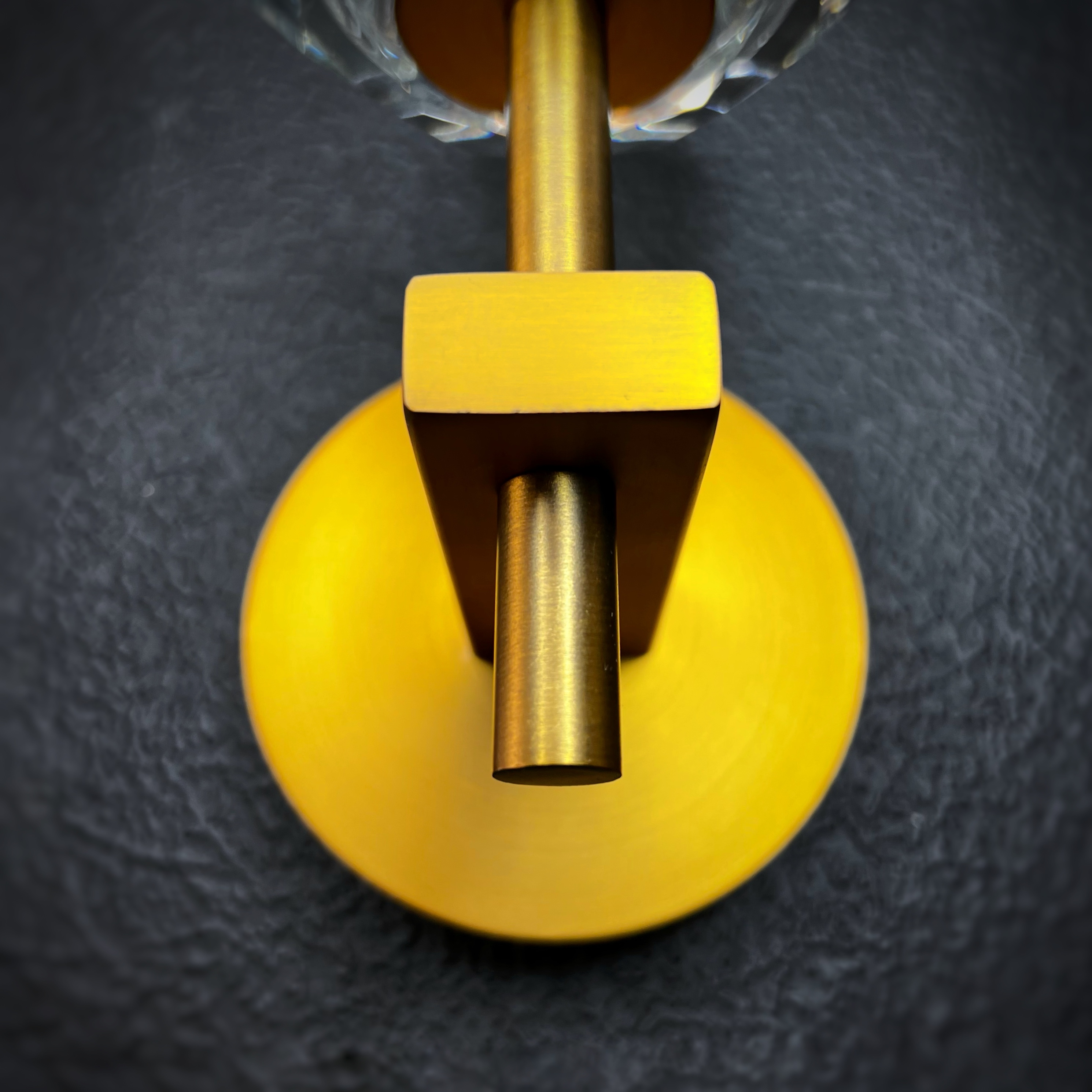 Бра Boule de Cristal Single Sconce Brass 22*11*22 см, 1*G9*40W, ImperiumLoft 44.234, Латунь