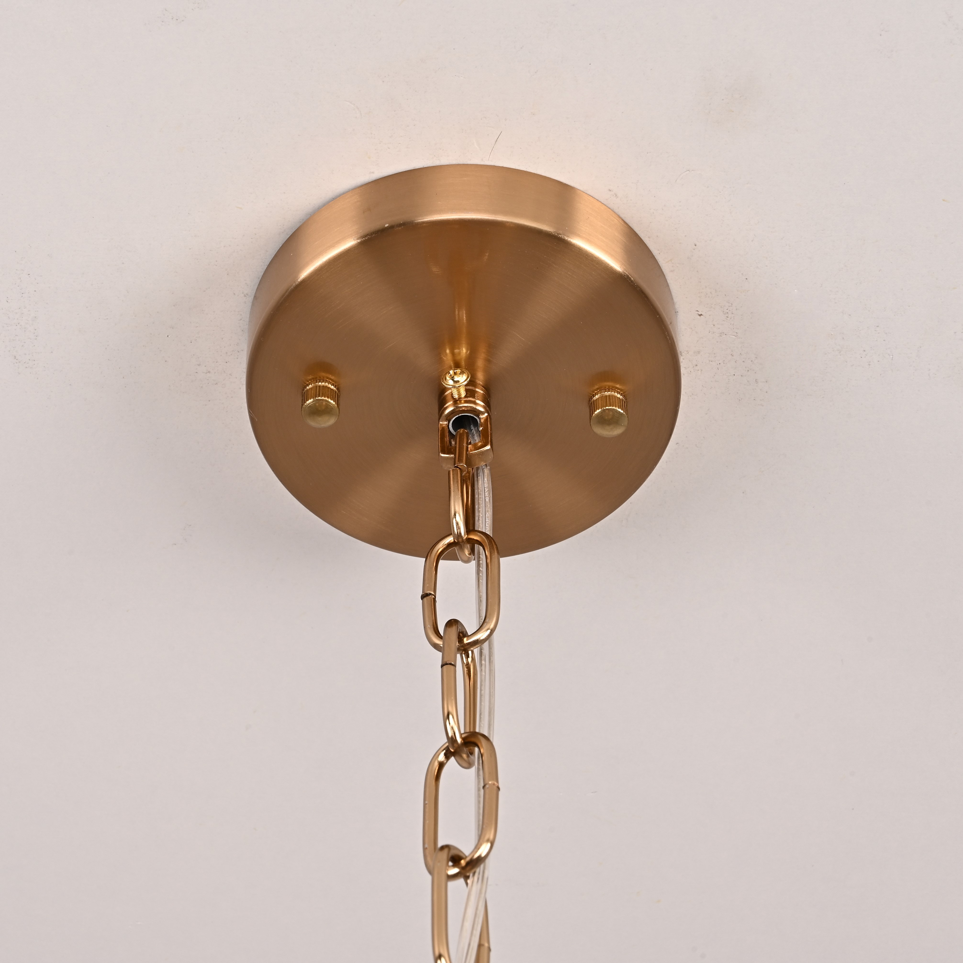 Подвесная люстра Romeo Five Light Pendant Lamp design by Cyan Design 63*63*39 см, 5*E14*40W, ImperiumLoft 40.1036, Латунь
