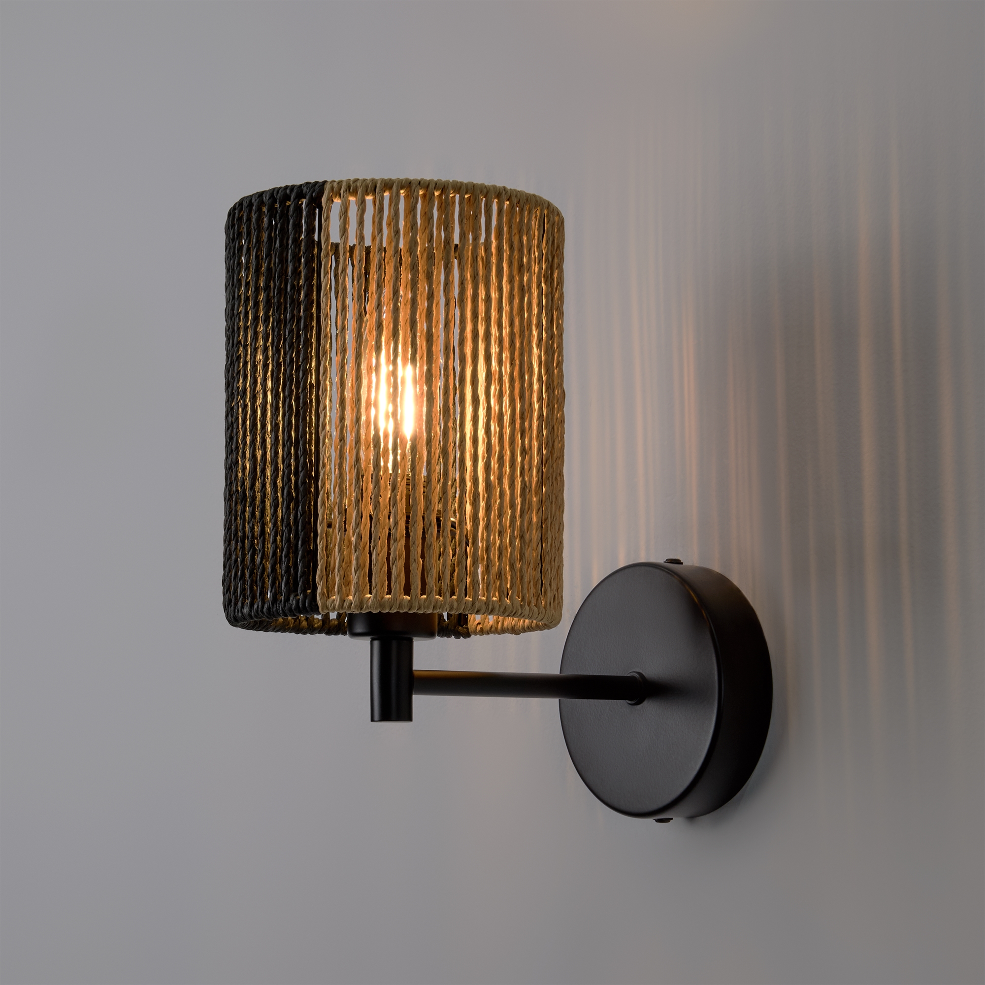 Бра 20*12*-22 см, 1*E14*40W, Freya Тессо / Tesso FR5574WL-01B, Черный
