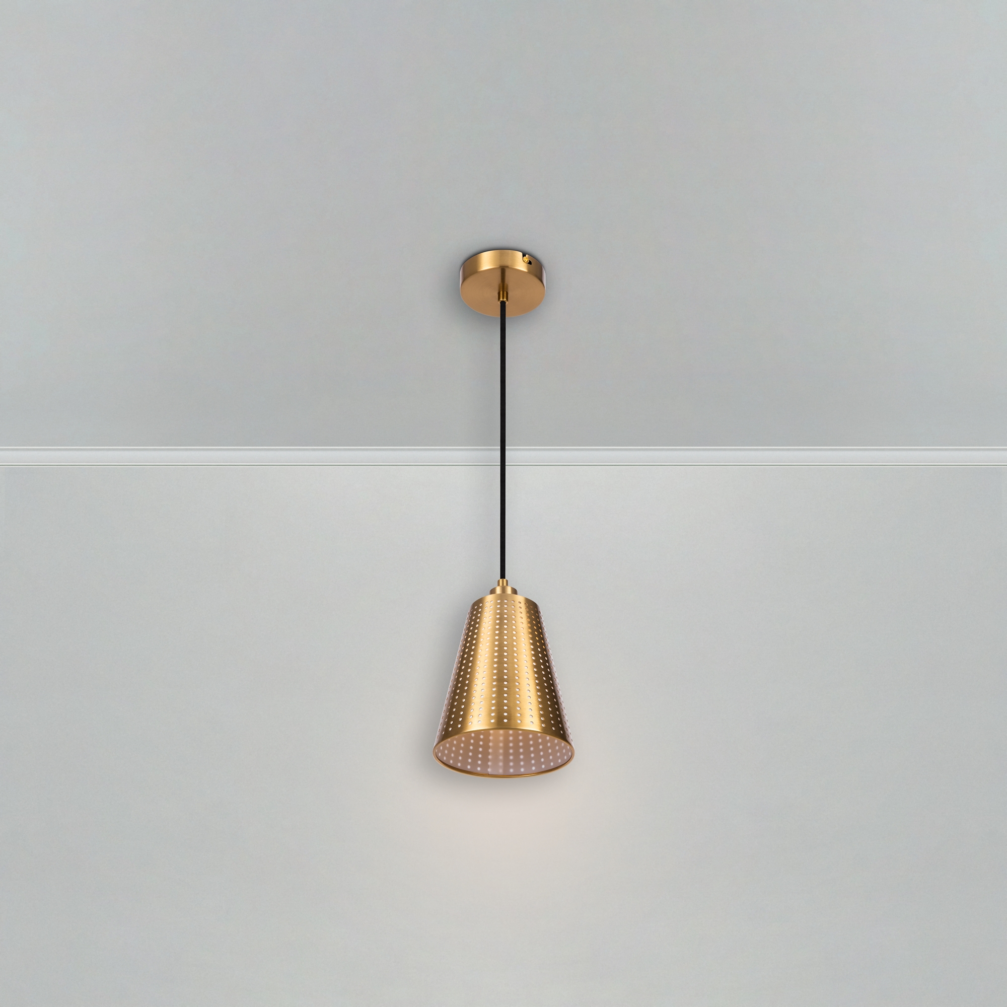 Подвесной светильник *14*25-165 см, 1*E14*40W, Freya Терра / Terra FR5260PL-01BS, Латунь