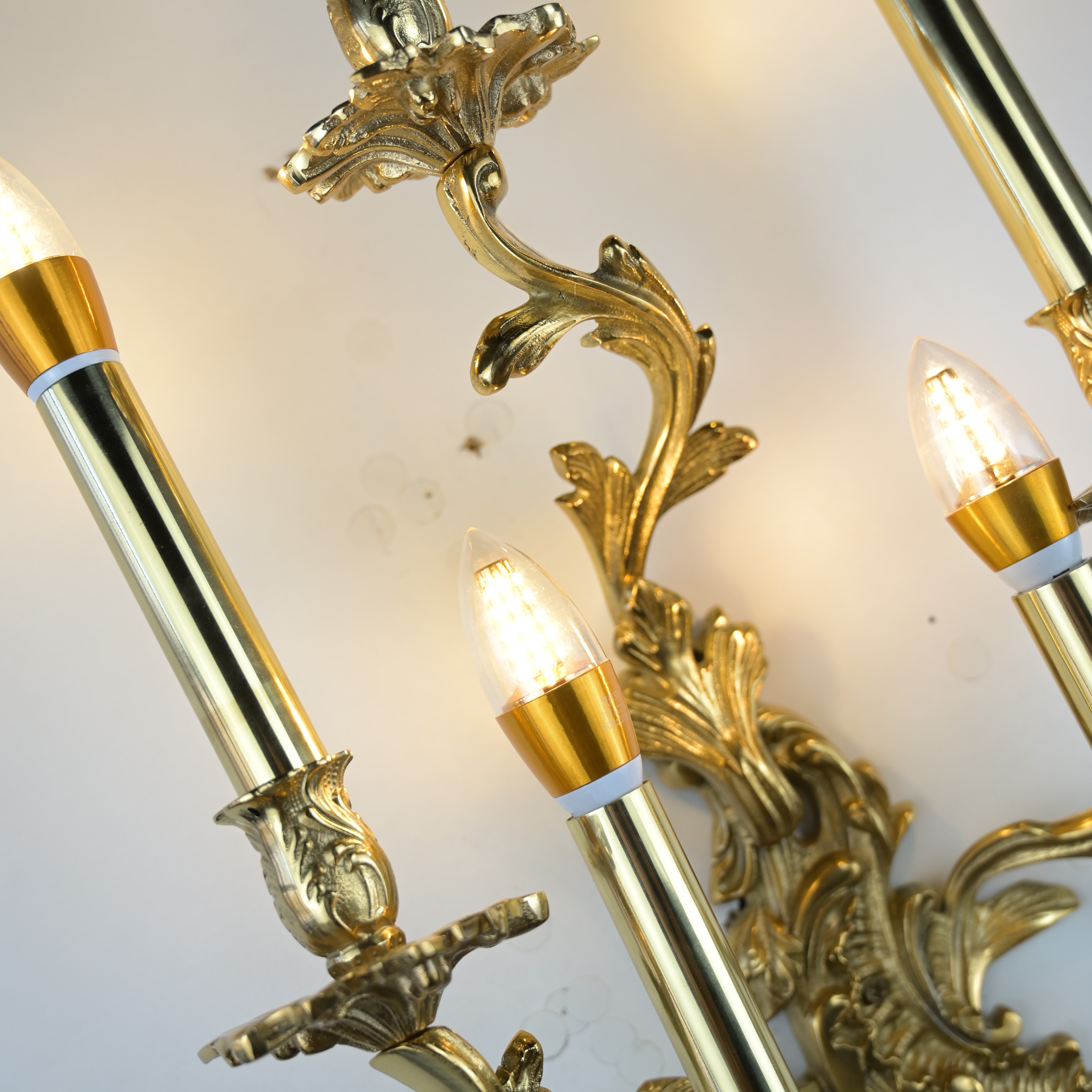 Бра Marcello Bad 85*40*40 см, 5*E14*40W, ImperiumLoft 255546-01, Золотистый