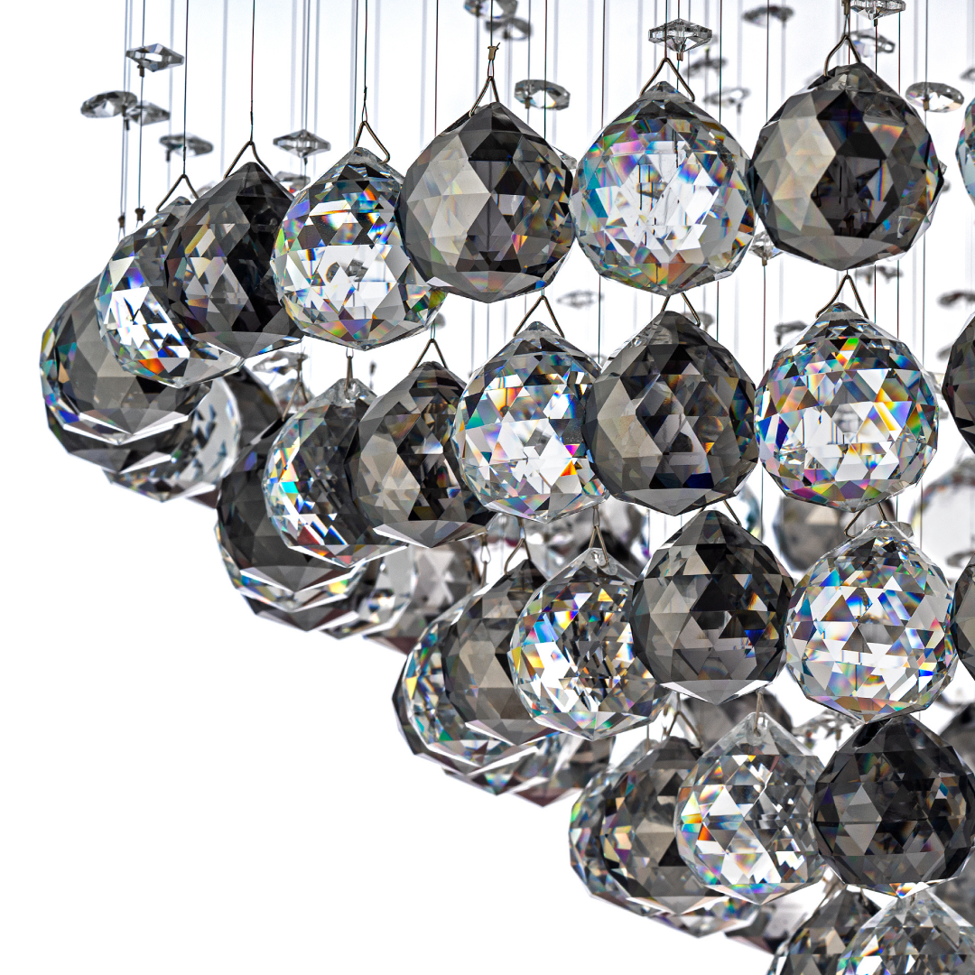 Люстра потолочная *80*120 см, 24*G9*40W, Arti Lampadari Flusso Nickel Flusso H 1.4.80.517 N, Никель