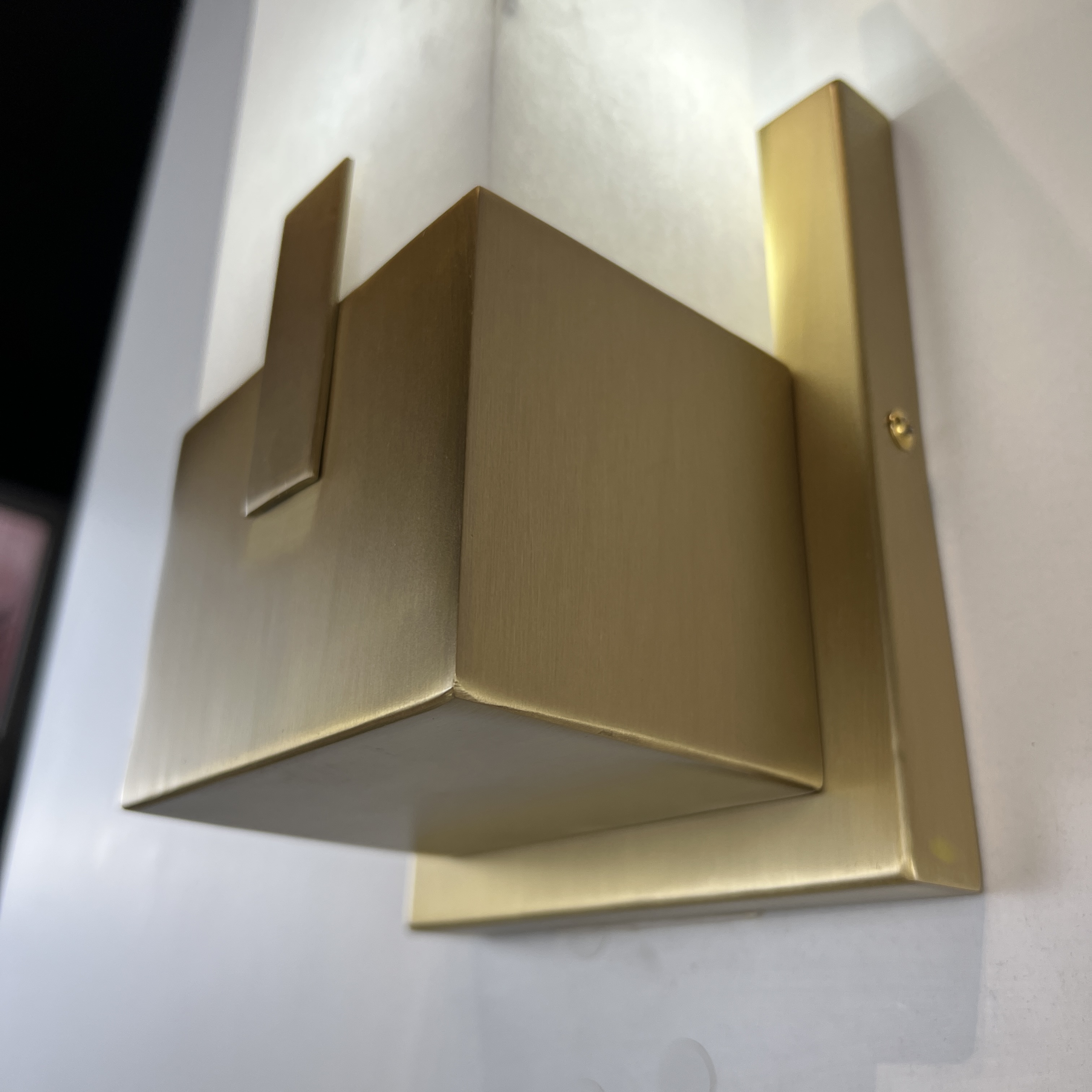 Бра Covet Short Clip Bath Sconce 18*12*35 см, 1*E27*60W, ImperiumLoft 44.297, Латунь