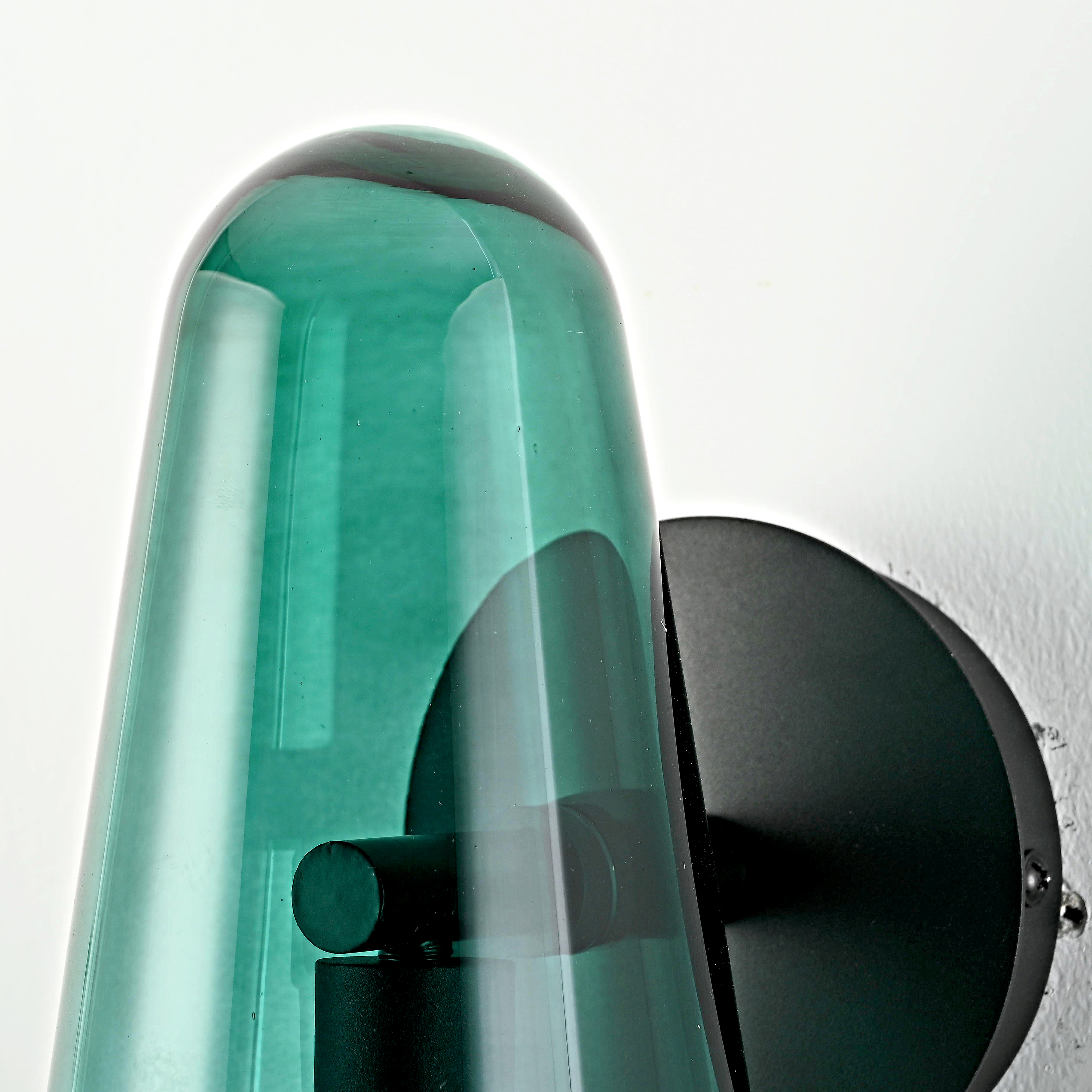 Бра Доми Sconce Green 13*13*26 см, 1*G9*40W, ImperiumLoft 44.1010-0, Чёрный