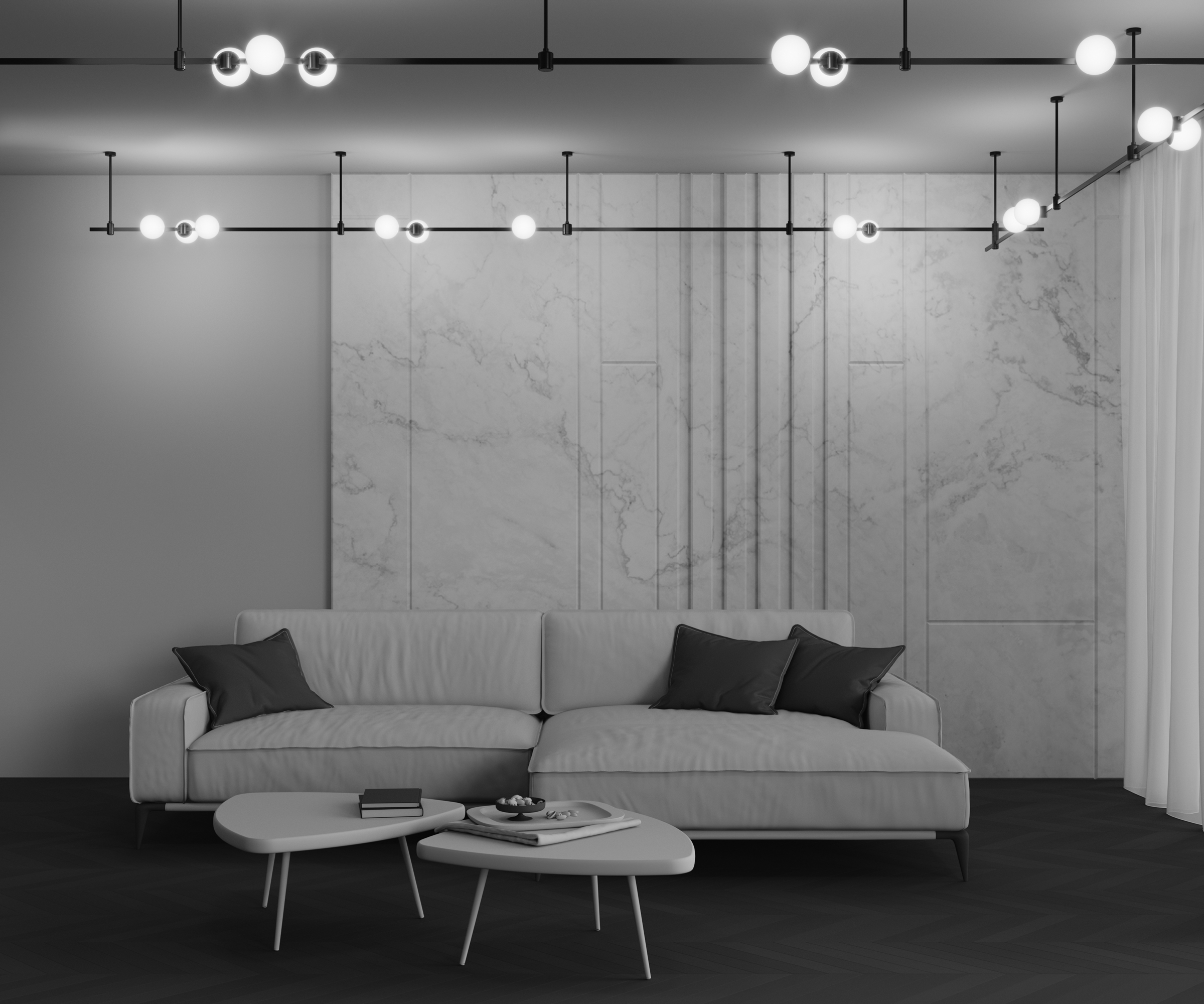 Трековый светильник 12,4*10*-10 см, *LED*5W, 3000K, Maytoni Technical Luna TR229-1-5W3K-B, Черный