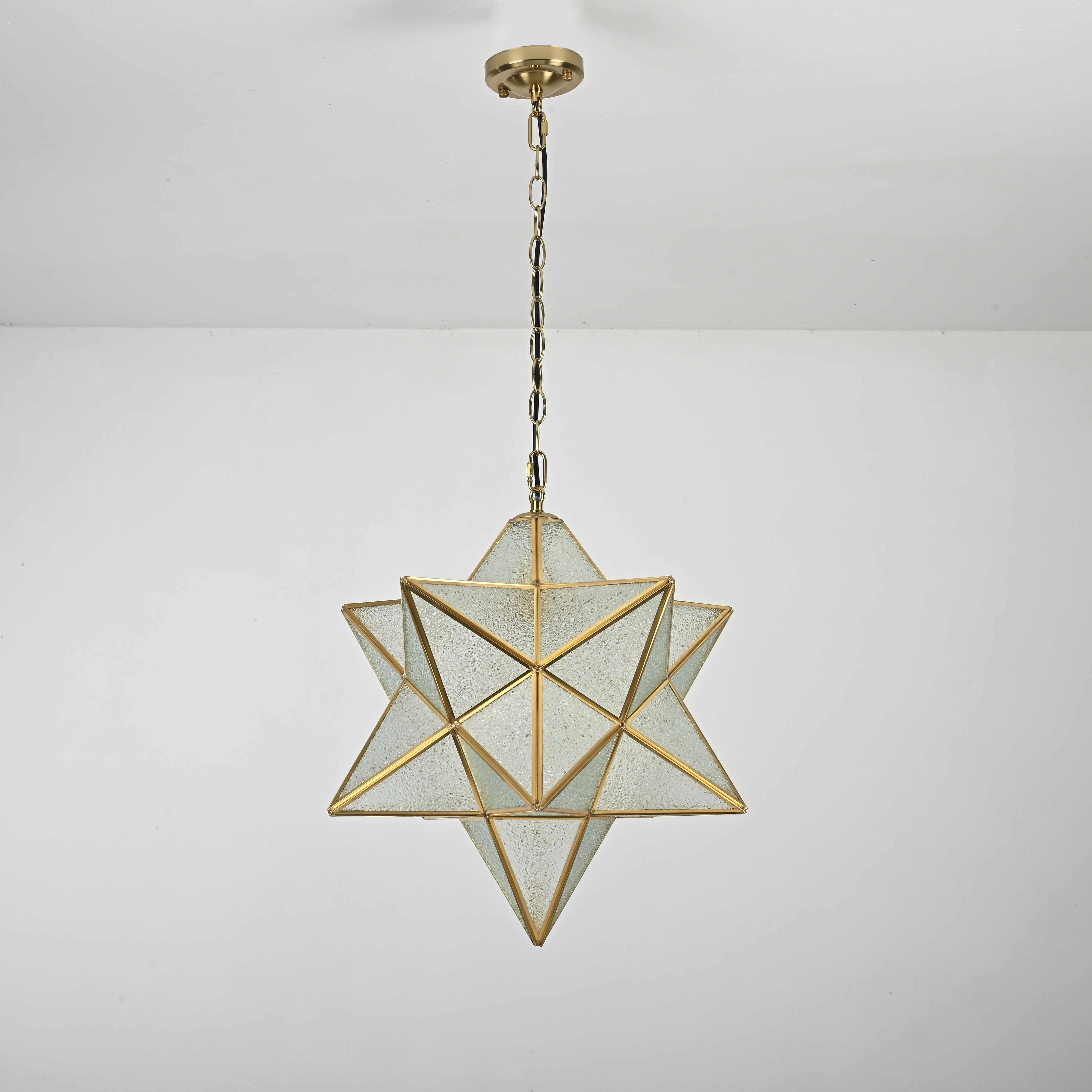 Подвесной светильник Star Effervescent D50 50*50*52 см, 1*E27*60W, ImperiumLoft 40.225, Золотистый