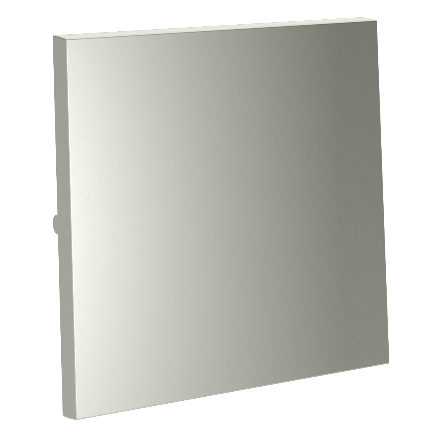 Клавиша для выключателя/переключателя одноклавишного, сталь Voltum S70 VLS000105, Пластик Soft touch