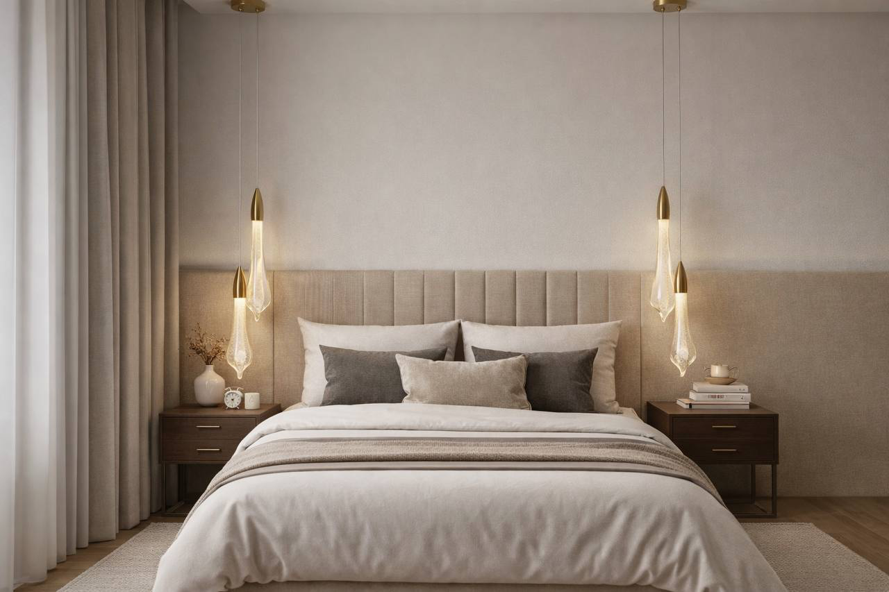 Светильник *13*43 см, LED*9W, 4000K, Modelux  ML.89181.2 BS, Латунь