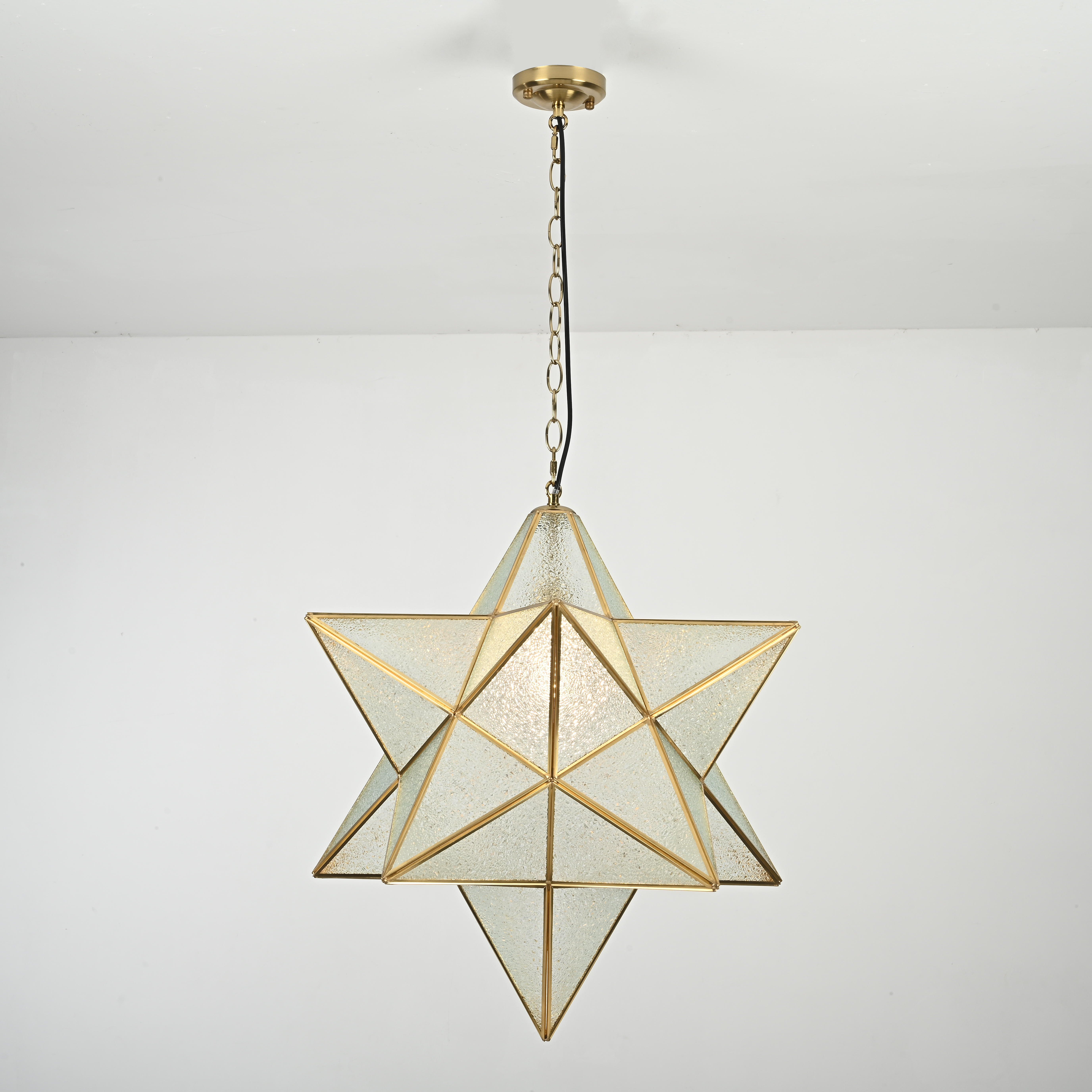 Подвесной светильник Star Effervescent D60 60*60*62 см, 1*E27*60W, ImperiumLoft 40.225, Золотистый
