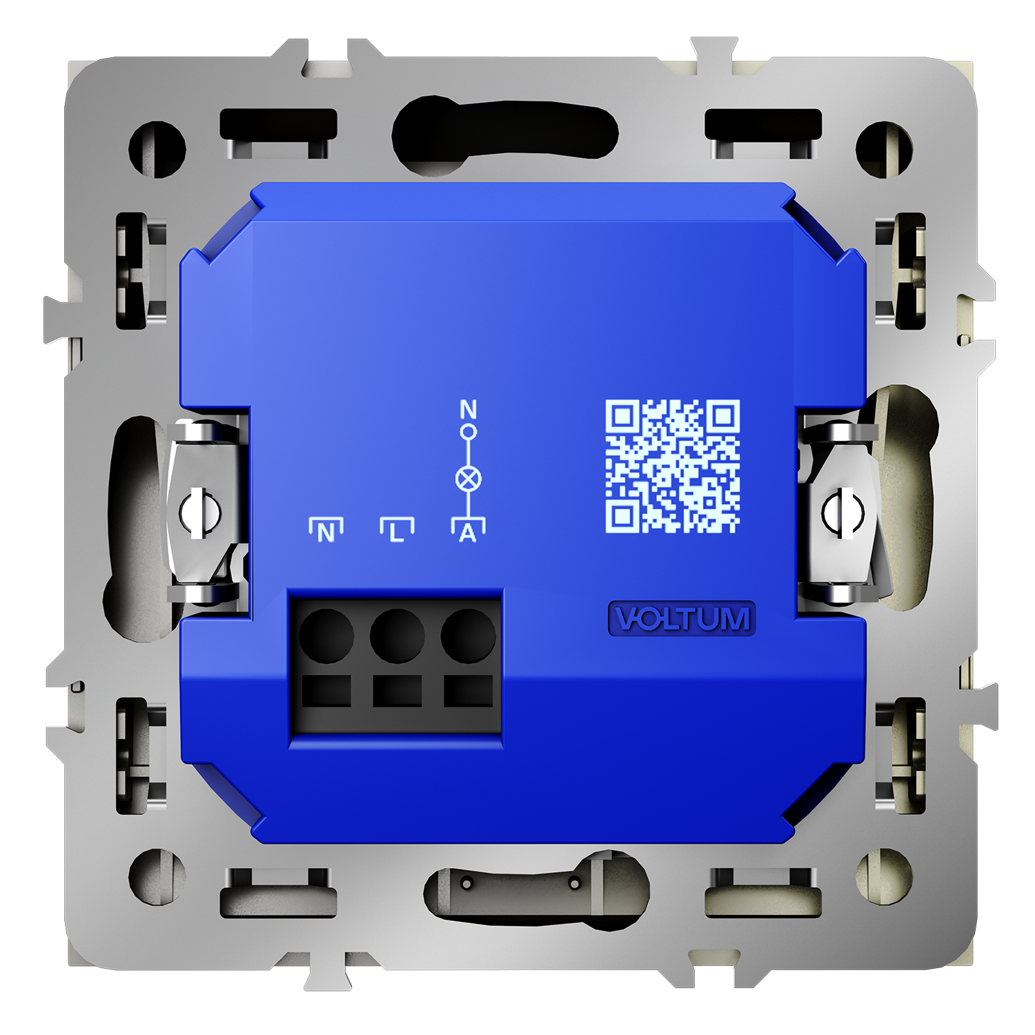 Выключатель встраиваемый S70 карточный 16А, шелк Voltum VLS010704
