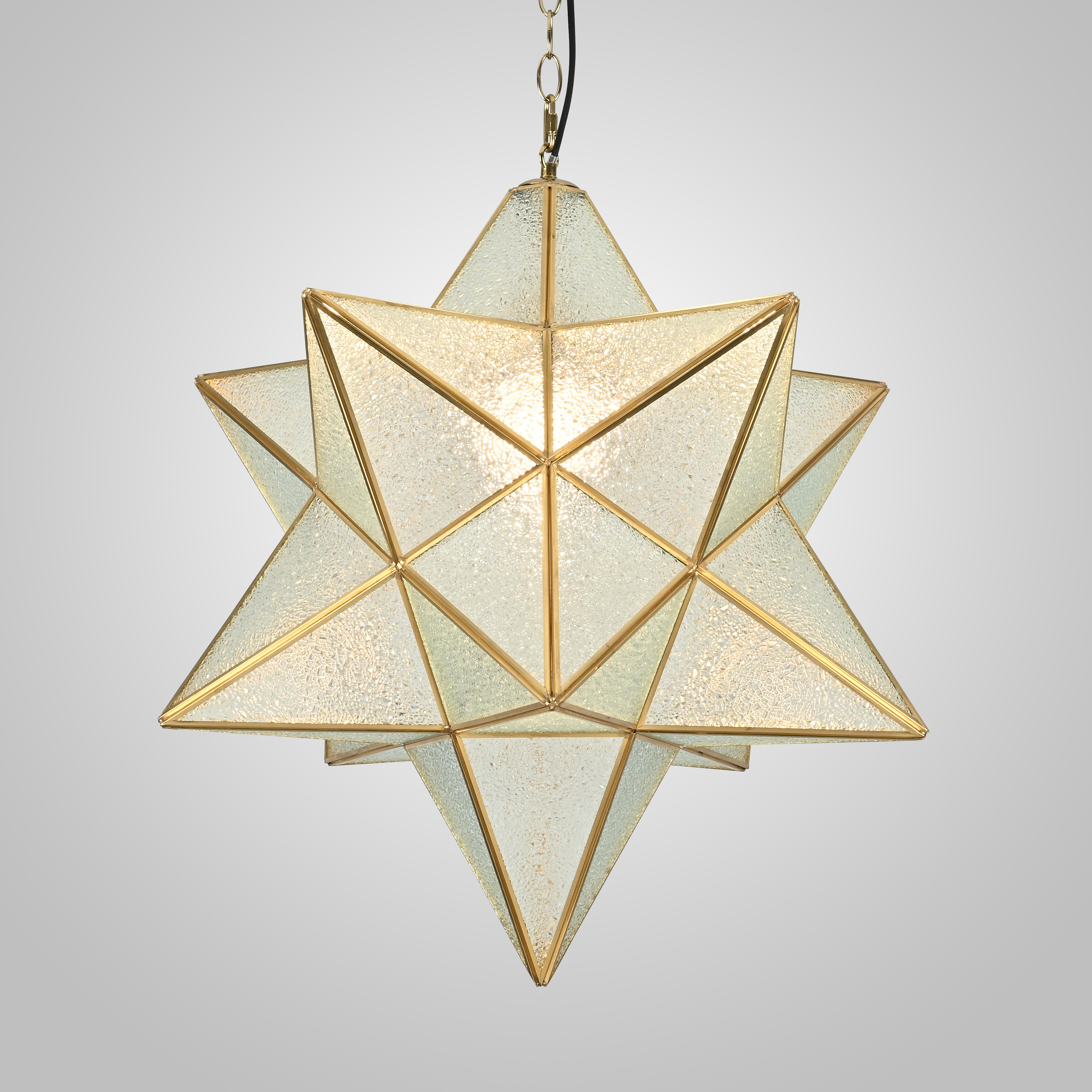 Подвесной светильник Star Effervescent D60 60*60*62 см, 1*E27*60W, ImperiumLoft 40.225, Золотистый