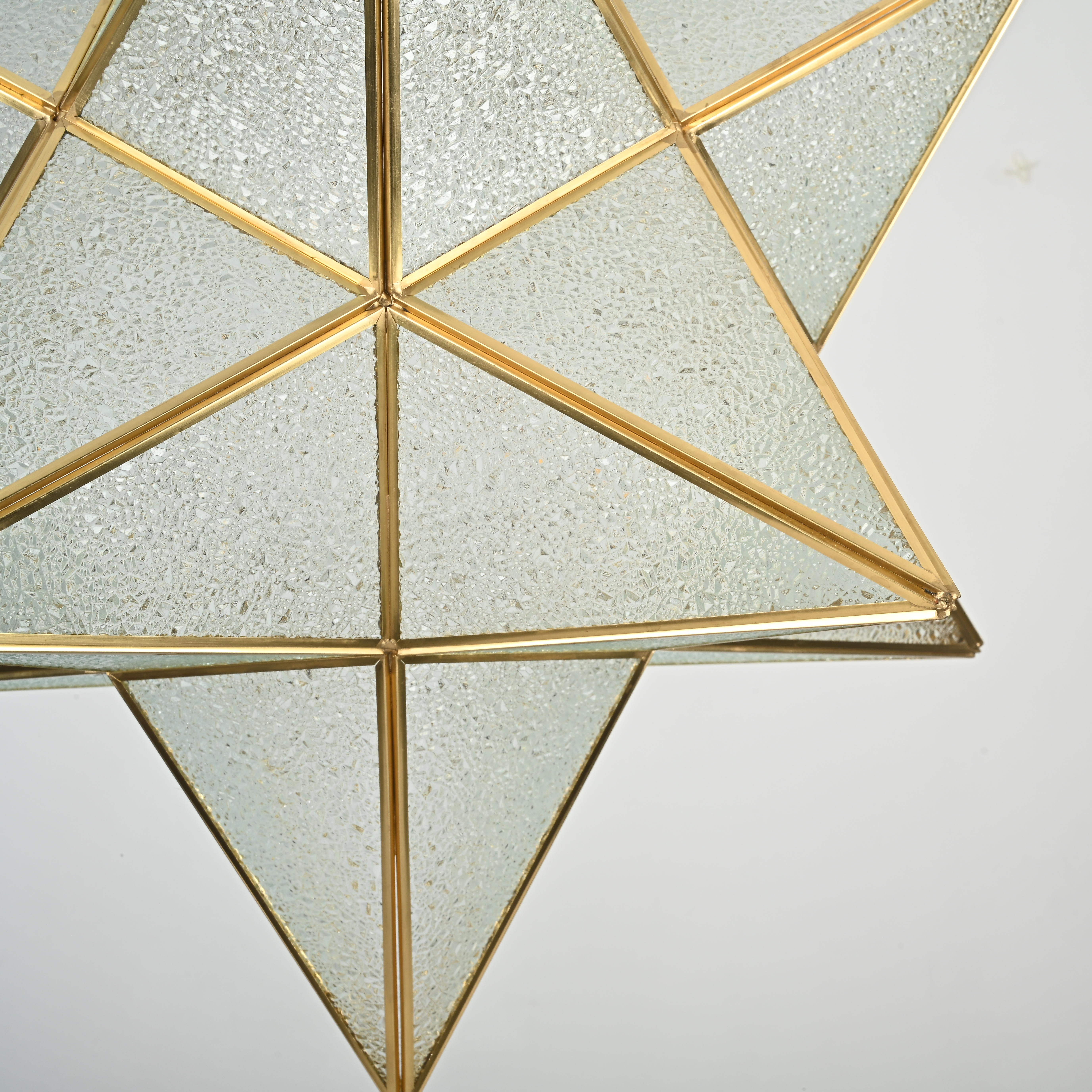 Подвесной светильник Star Effervescent D60 60*60*62 см, 1*E27*60W, ImperiumLoft 40.225, Золотистый