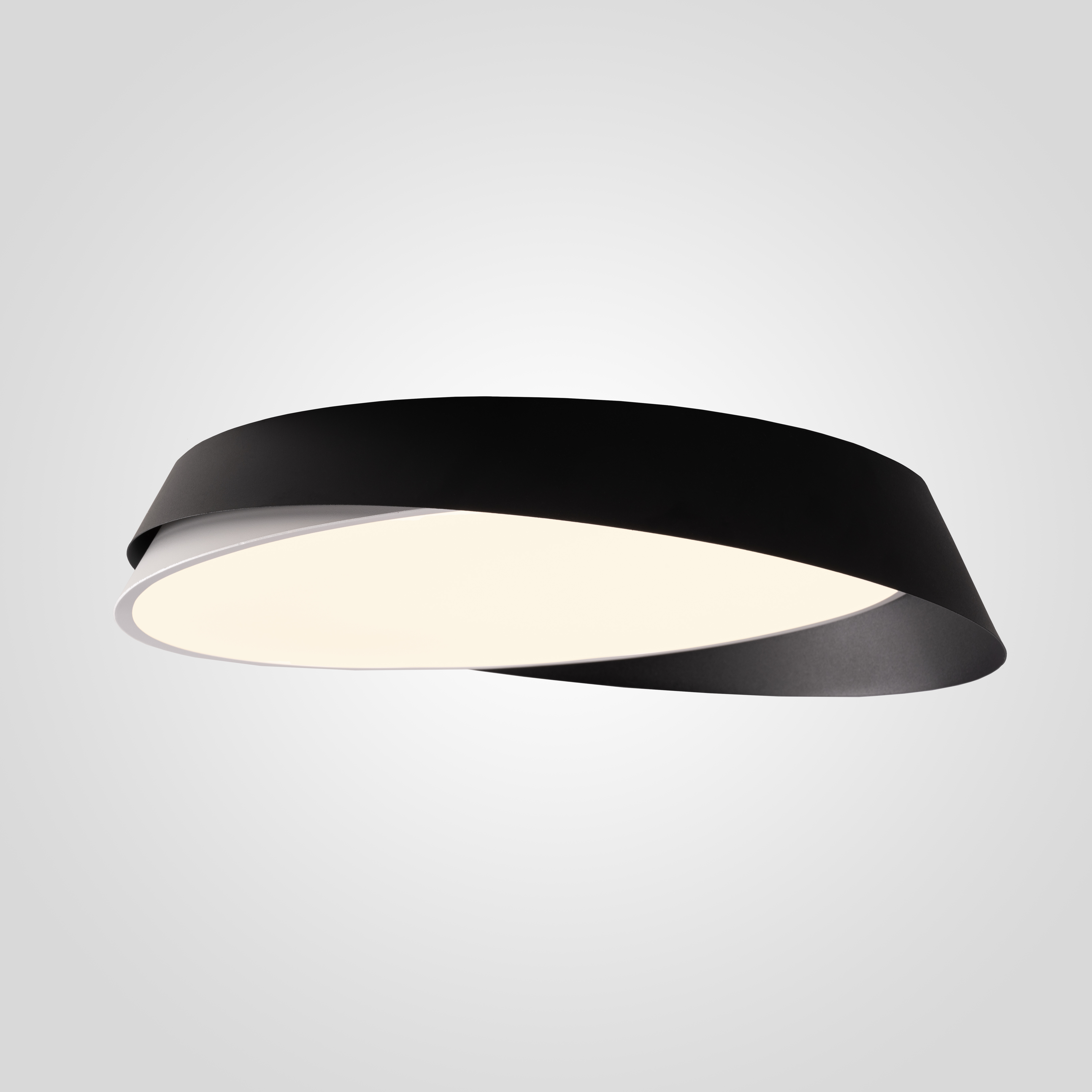 Потолочный светильник SHELL D50 White Black 15*55*55 см, 4*LED*13W, 3000, 4000, 5000K, ImperiumLoft SHELL, Белый, Чёрный