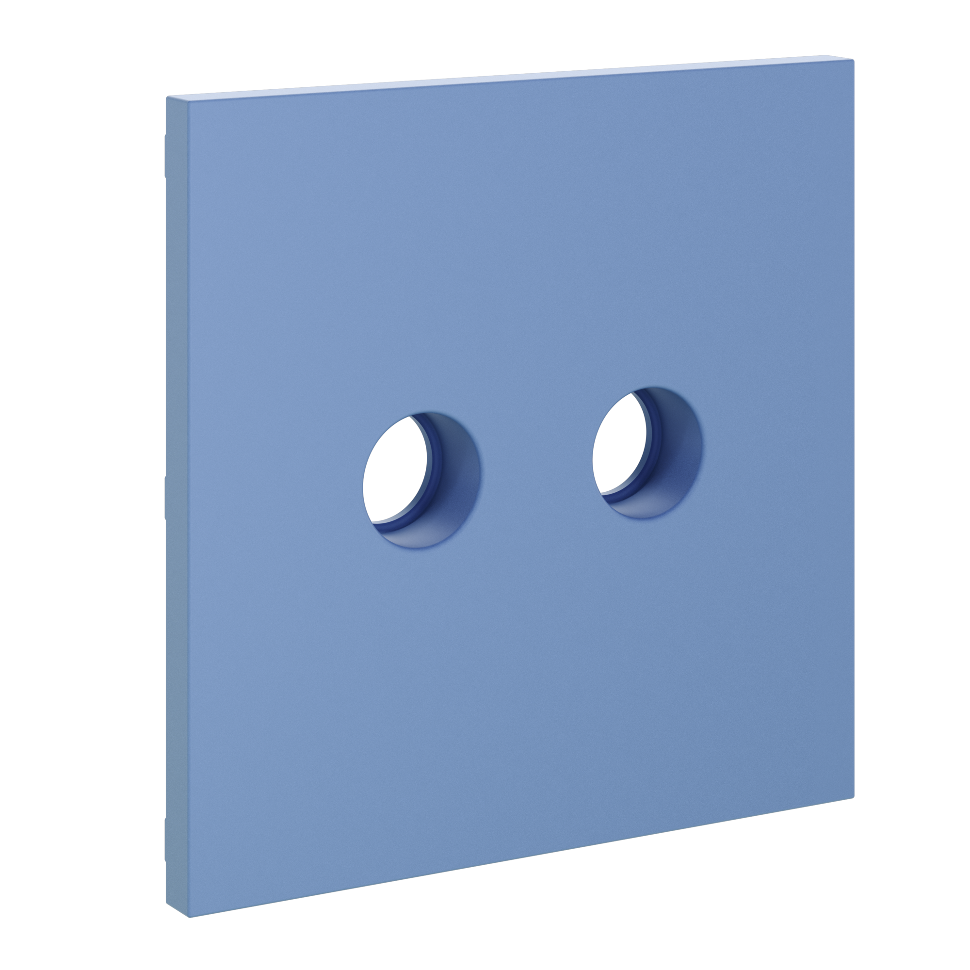 Накладка для розетки телевизионной оконечной TV+SAT, S70, деним Voltum VLS001615