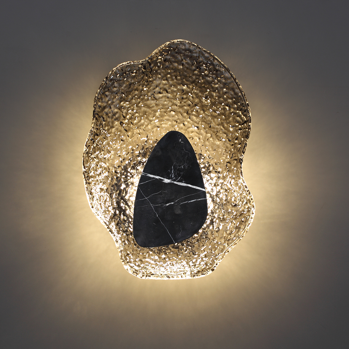 Бра 34 см, 12W, 3000K, Odeon Light 5461/12WL, черный-дымчатый