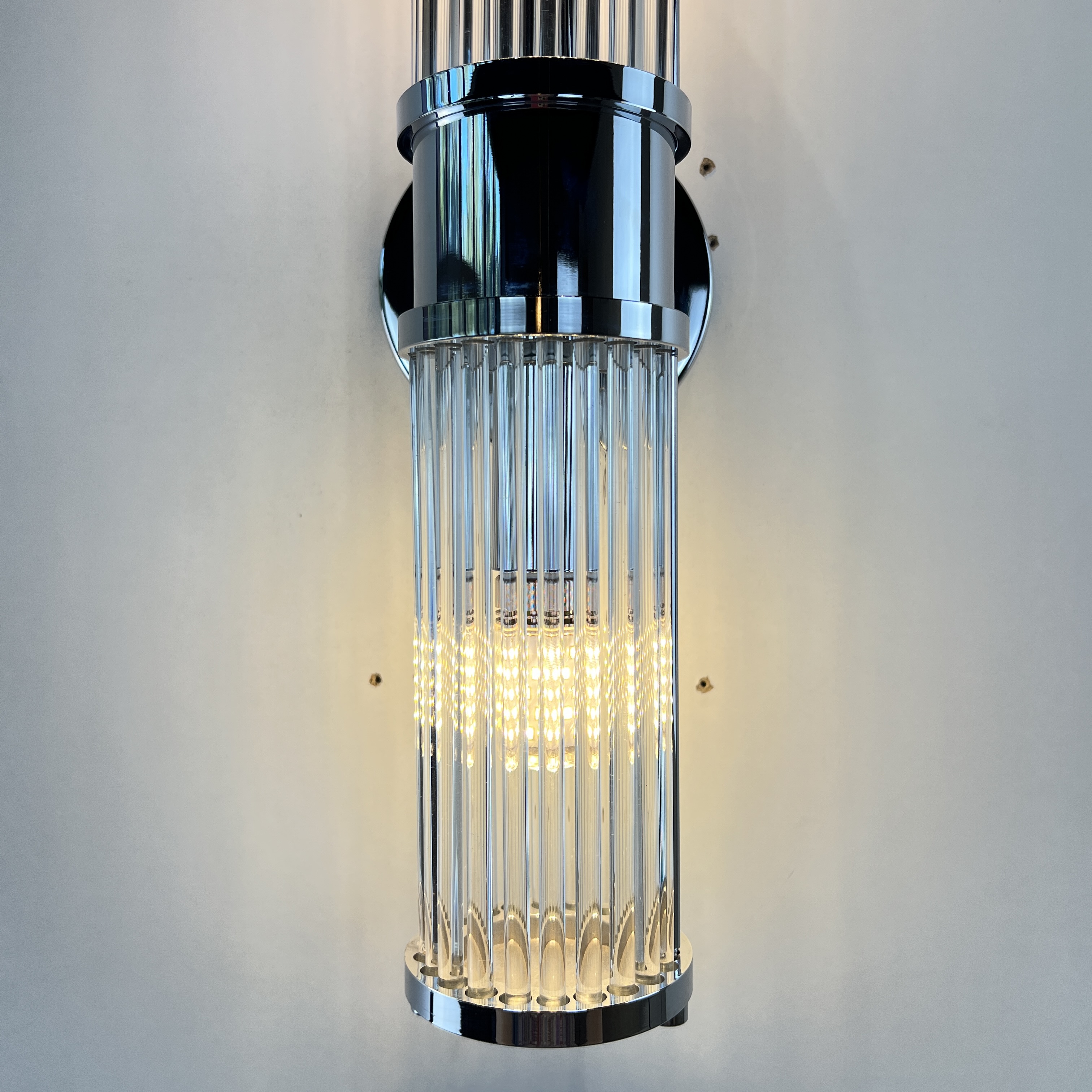 Бра Imperium Collection Claridges 123208-01 nickel 12*12*46,5 см, 2*E14*40W, ImperiumLoft 123208-01, Никель