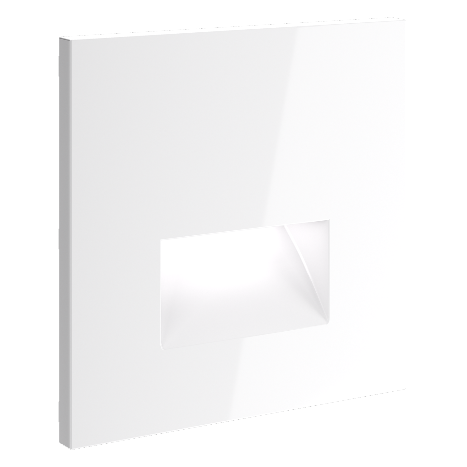 Накладка для подсветки светодиодной, белый глянцевый Voltum S70 VLS002301, Пластик глянцевая