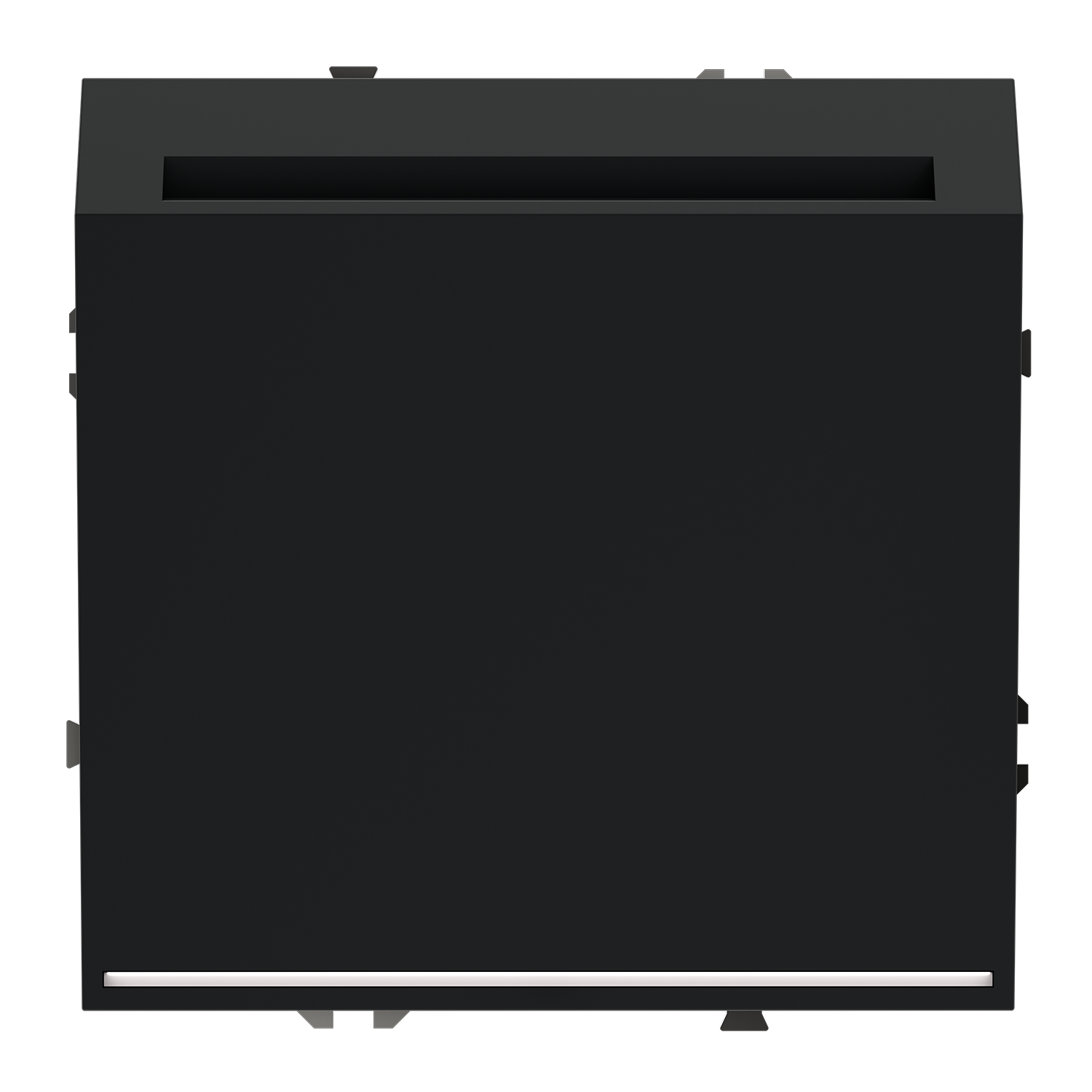 Выключатель встраиваемый S70 карточный 16А, черный матовый Voltum VLS010708