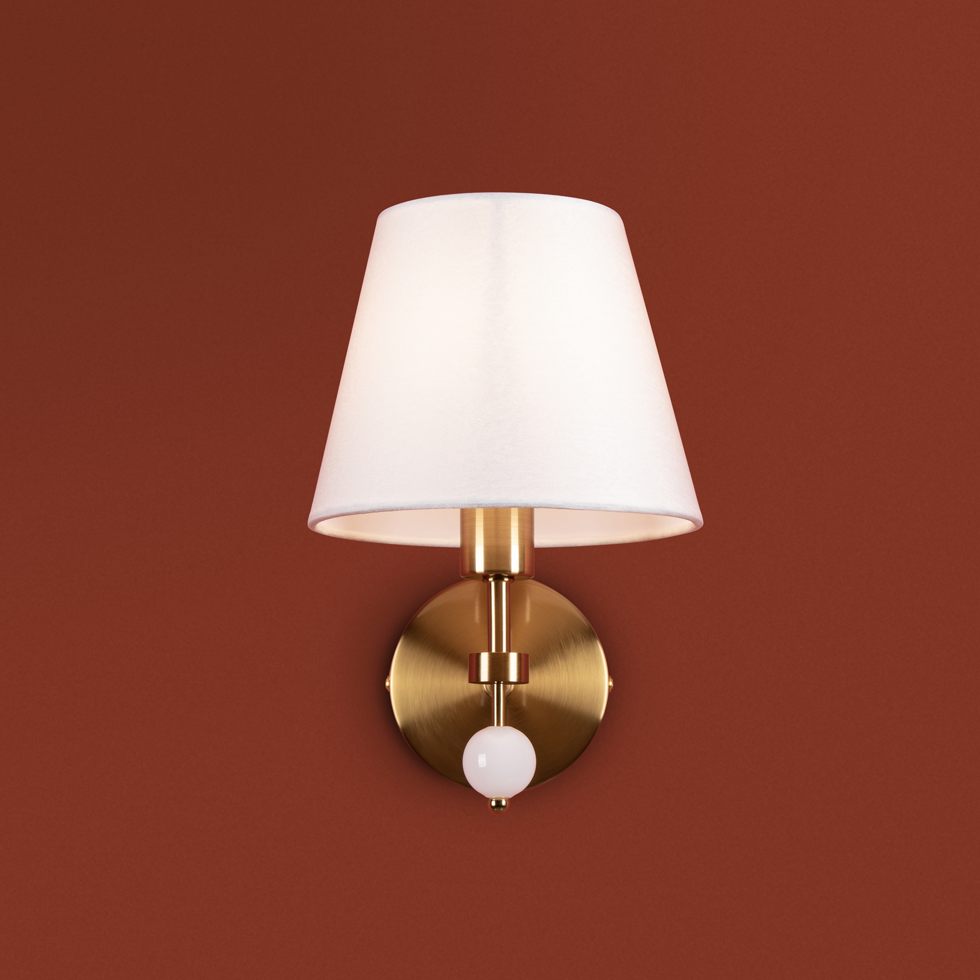Бра 24*16*-25 см, 1*E14*40W, Freya  FR2064WL-01BS, Латунь