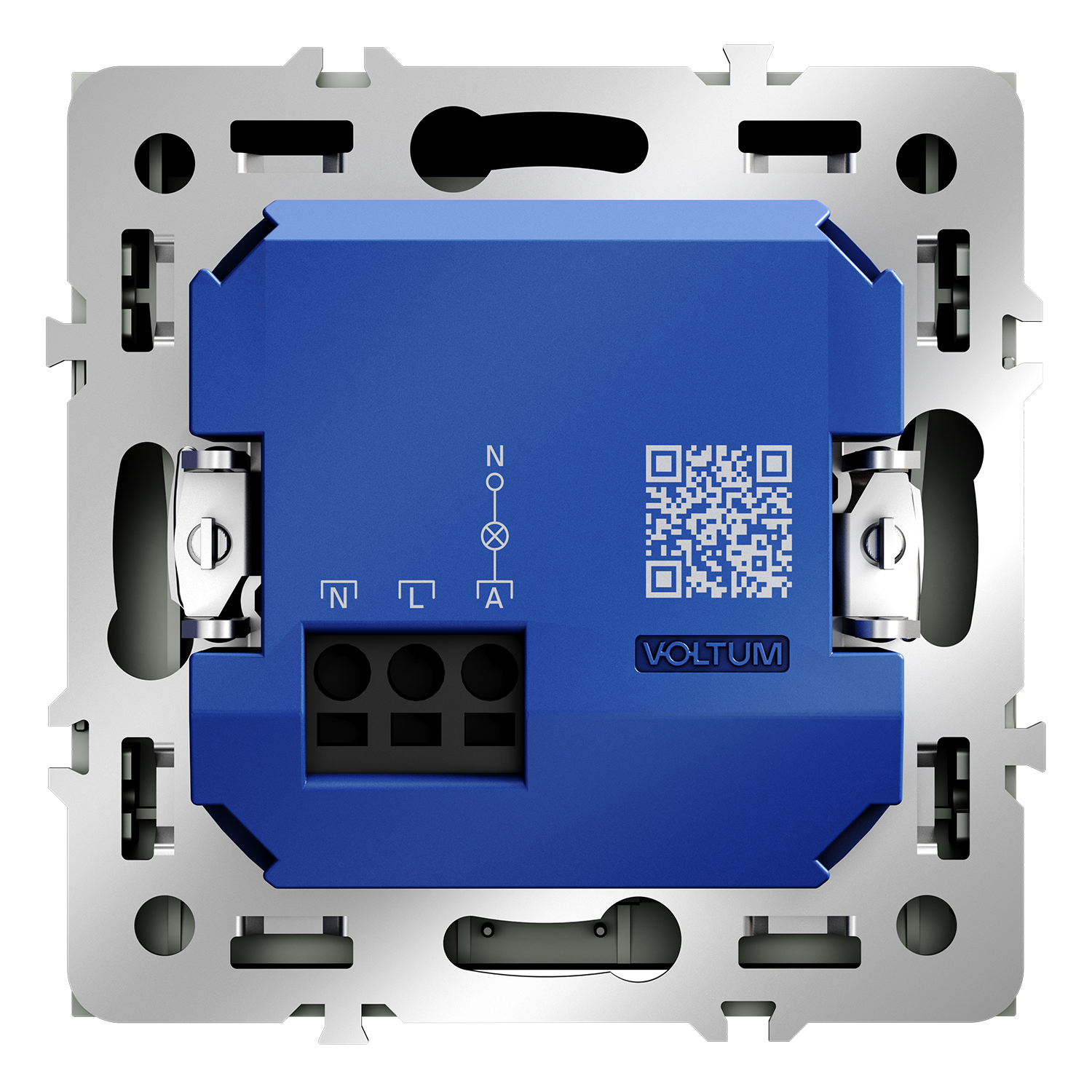 Выключатель встраиваемый S70 карточный 16А, титан Voltum VLS010706
