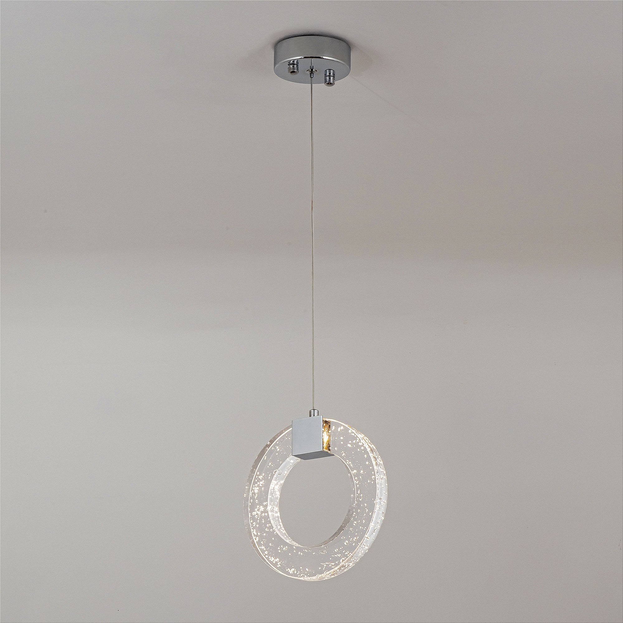 Подвесной светильник 20*2,3*132 см, LED 5W, 4000K, Хром MODELUX ML.88936.1 CR