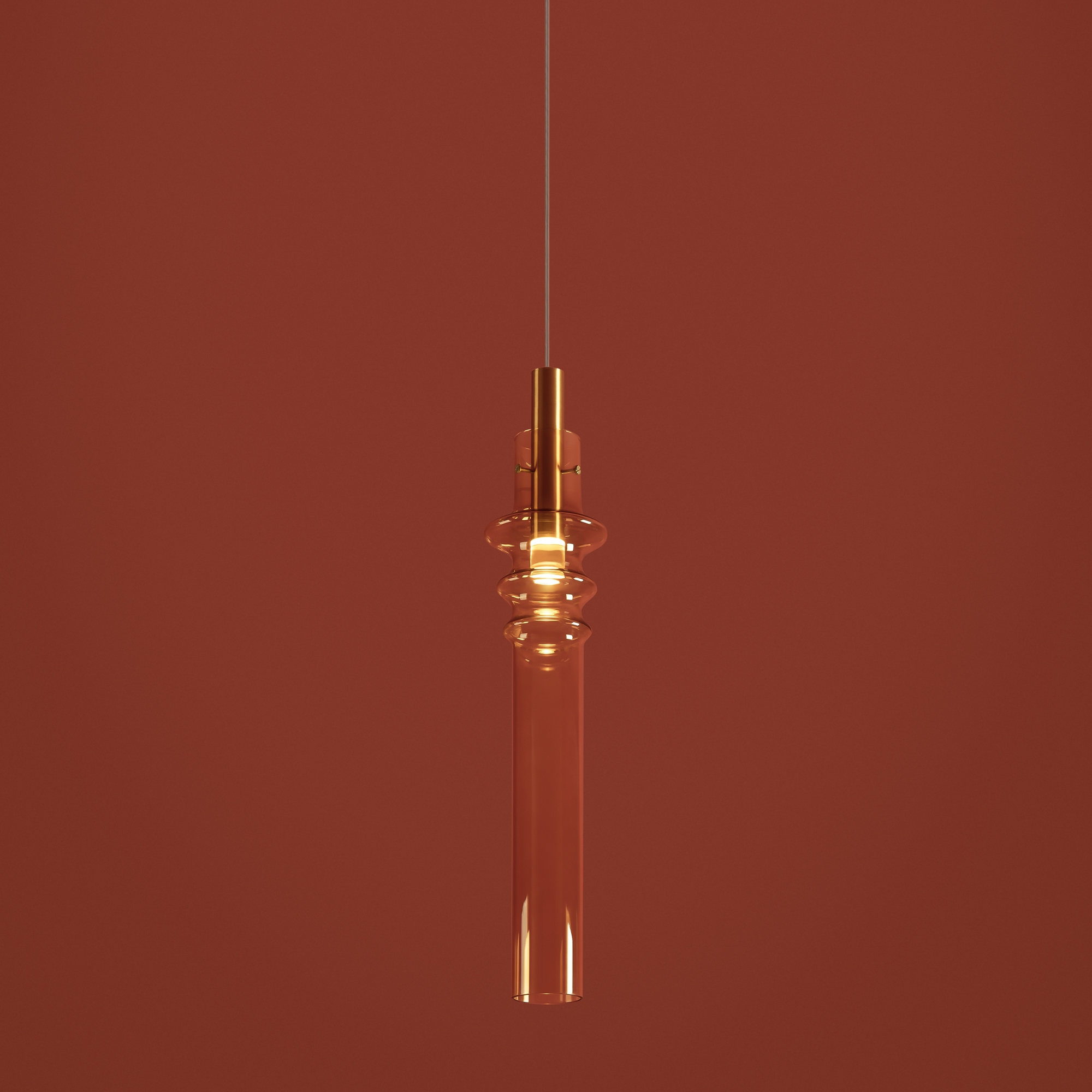 Подвесной светильник *11,5*70-260 см, 1*LED*6W, 3000K, Freya  FR5635PL-L6AM1, Латунь