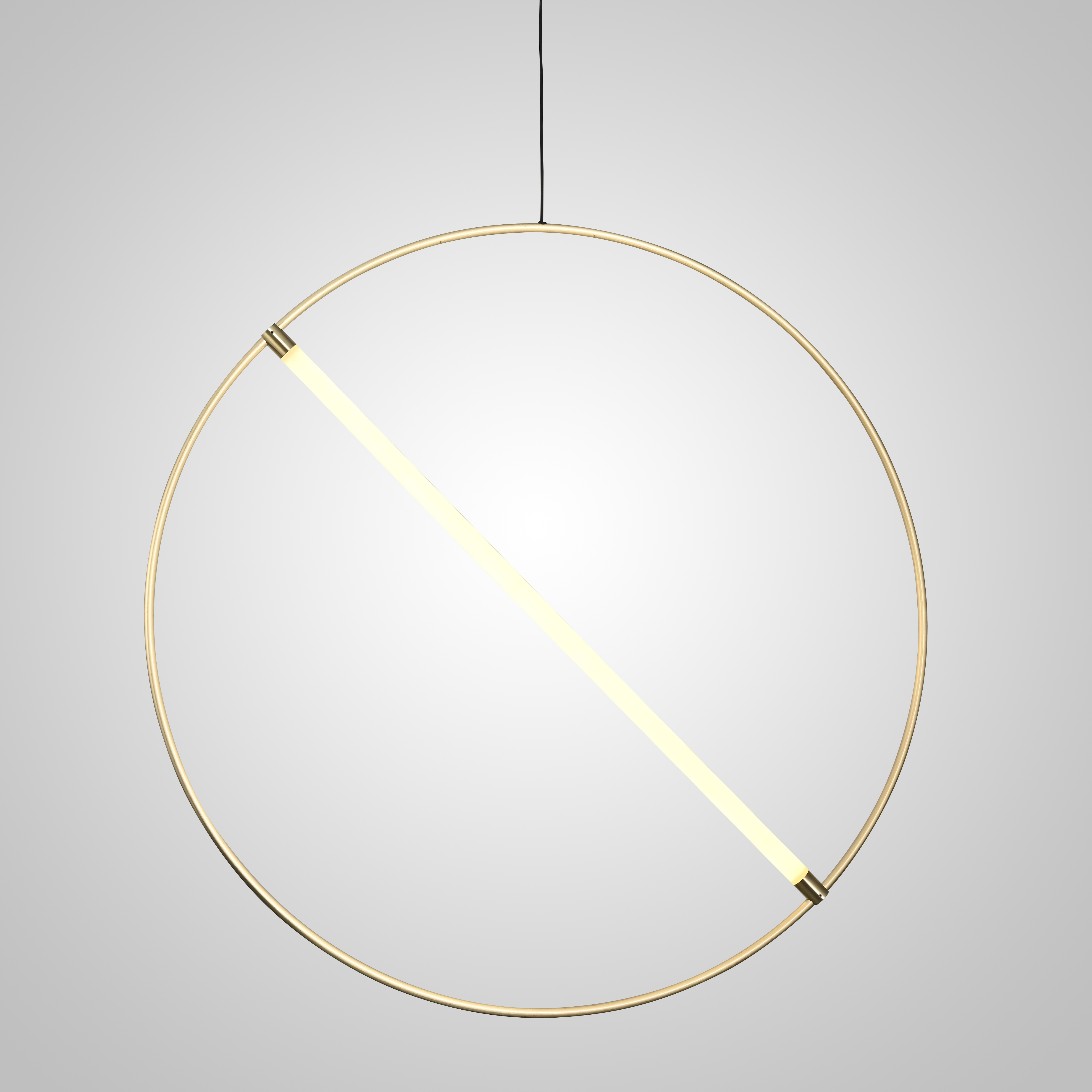 Подвесной светильник RESIST LED B D90 90*90*90 см, 1*LED*25W, 3000, 4000, 5000K, ImperiumLoft RESIST-LED-B01, Золотистый